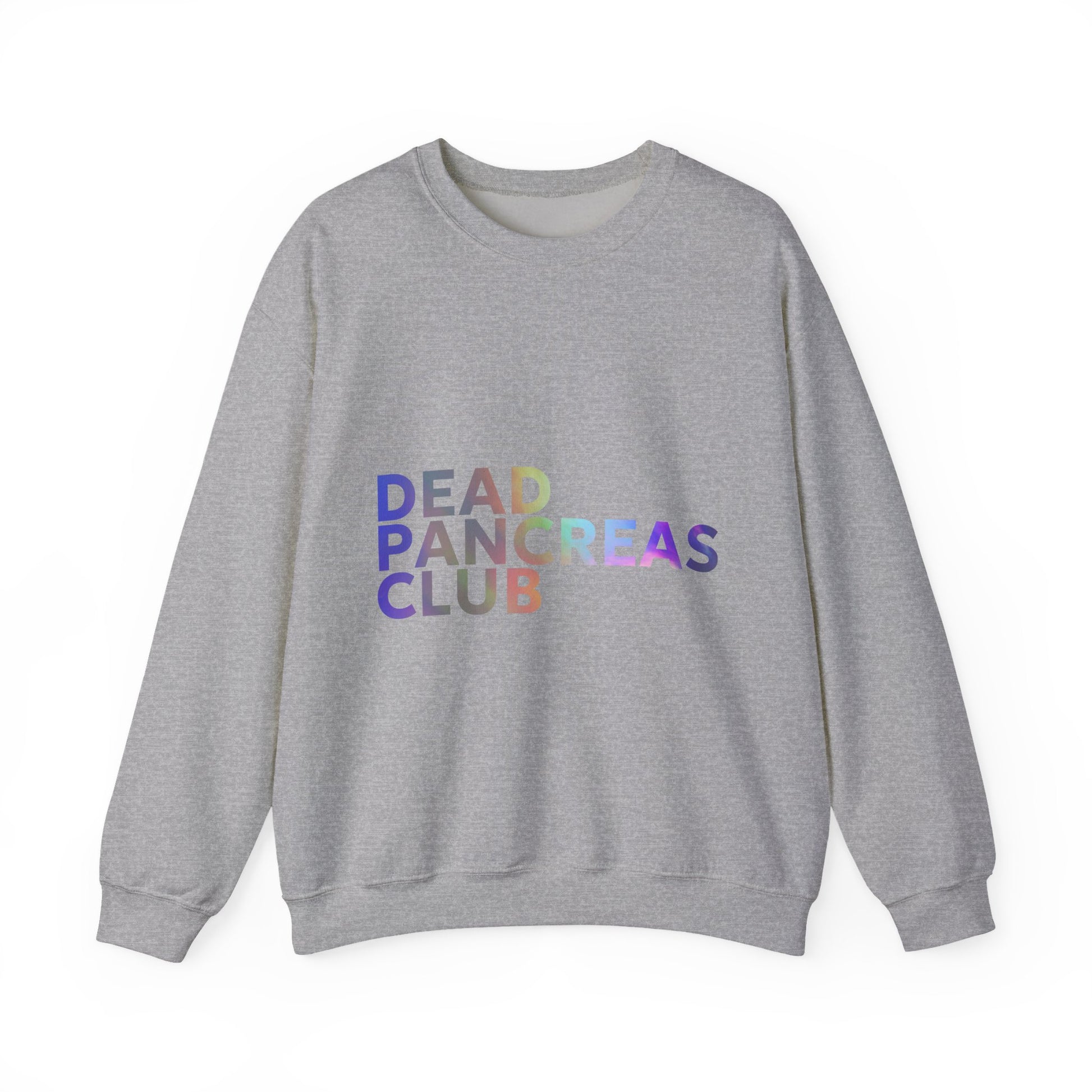 Dead Pancreas Club (Lettering) - Unisex Sweatshirt The Diabuddies Store Sweatshirts $32.95