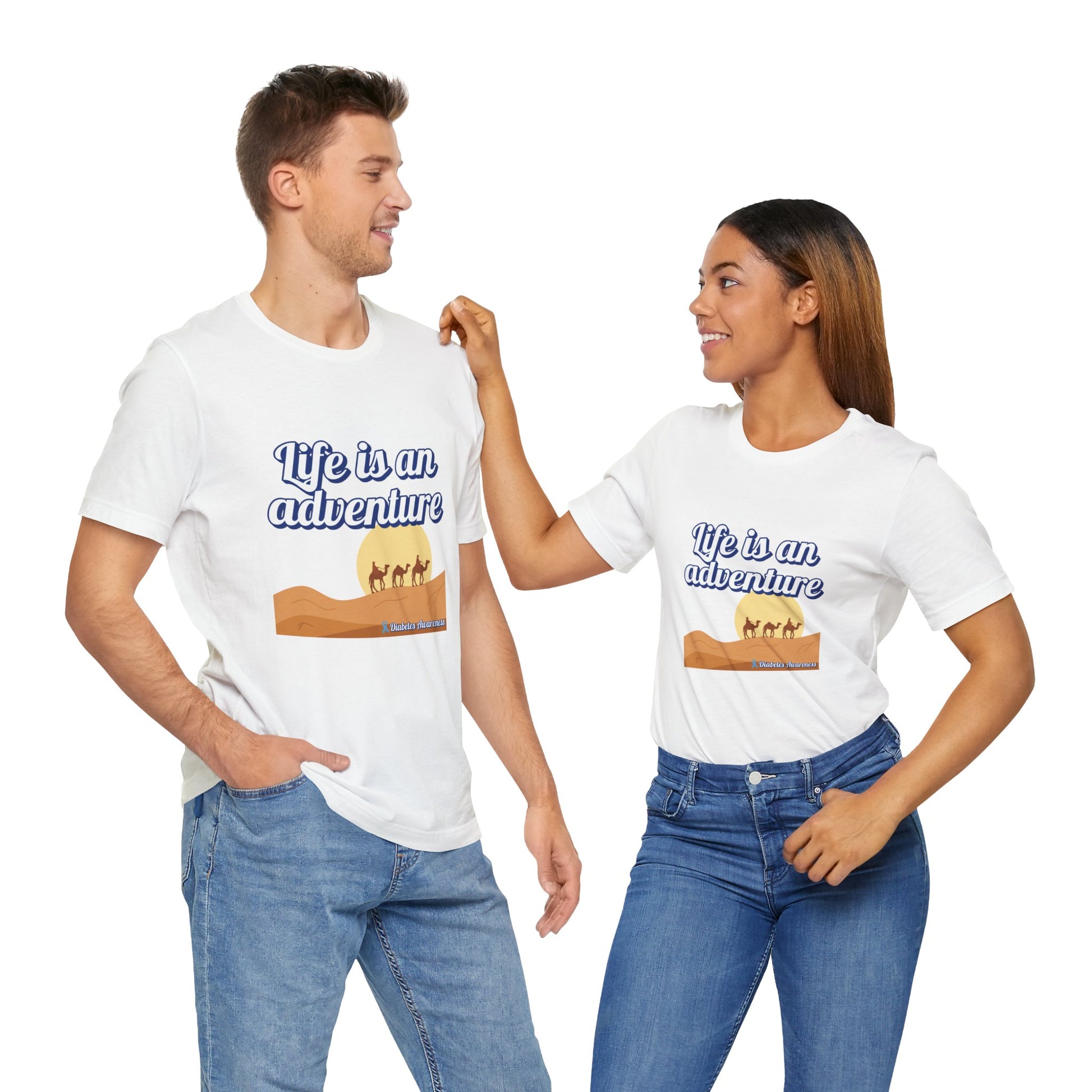 Life is an Adventure - Unisex Tee The Diabuddies Store T-Shirts $30.27