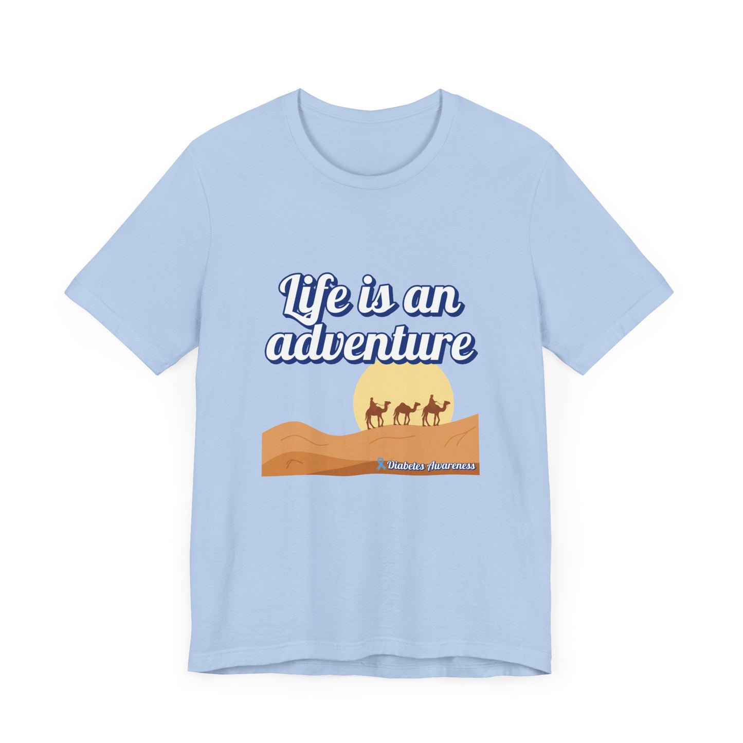 Life is an Adventure - Unisex Tee The Diabuddies Store T-Shirts $30.27
