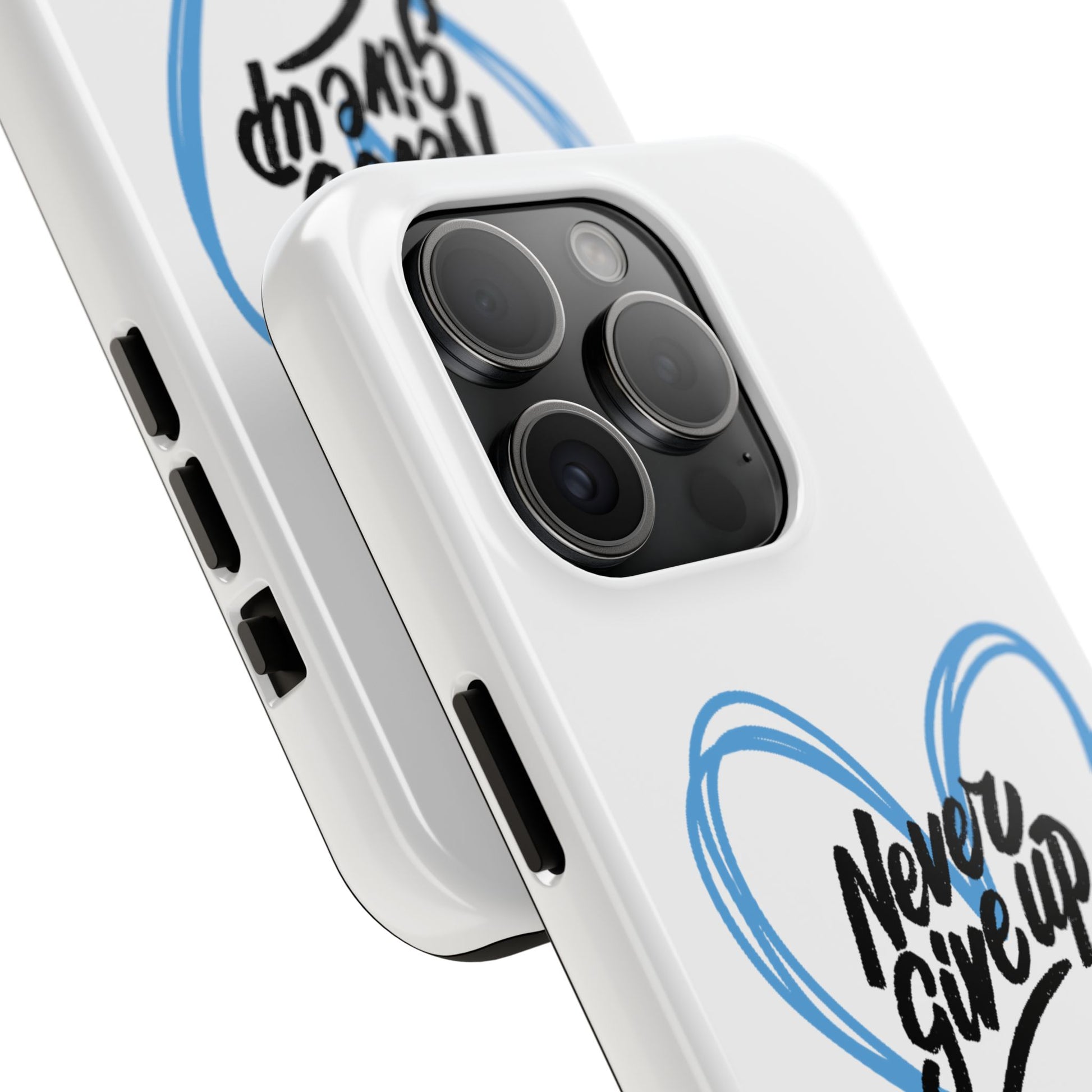 Never Give Up! - Tough Phone Case The Diabuddies Store Mobile Phone Cases $18.23