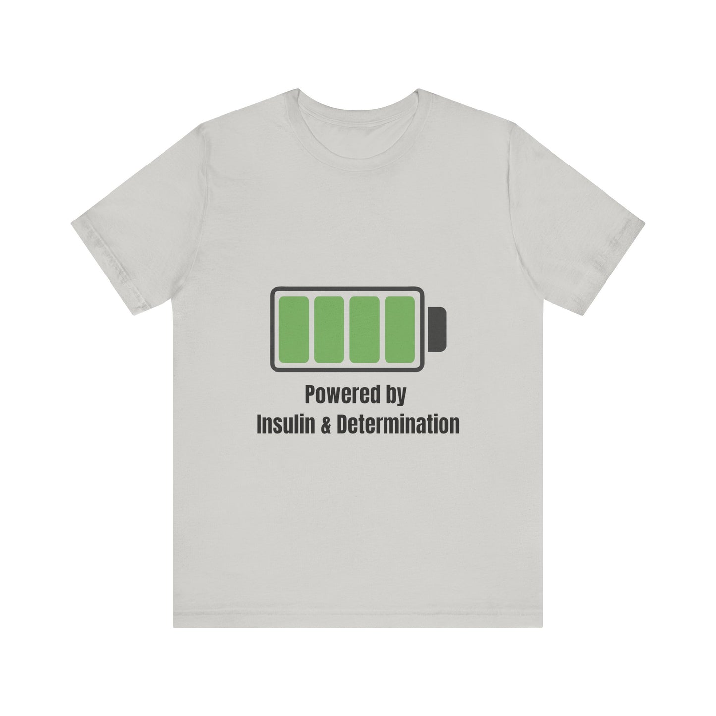 Powered By Insulin - Unisex Tee The Diabuddies Store T-Shirts $24.25