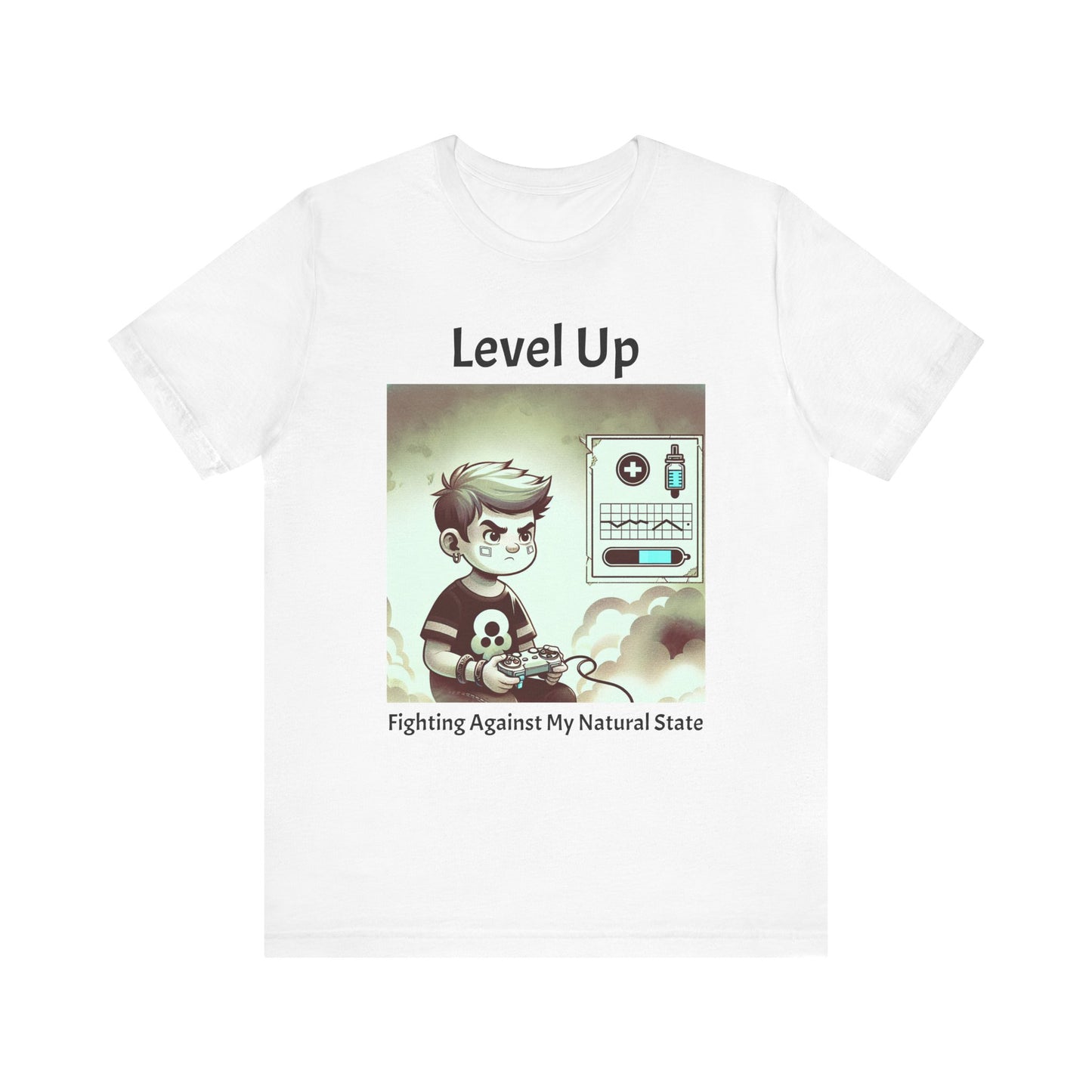 Level Up Diabetes Awareness - Unisex Tee The Diabuddies Store T-Shirts $28.03