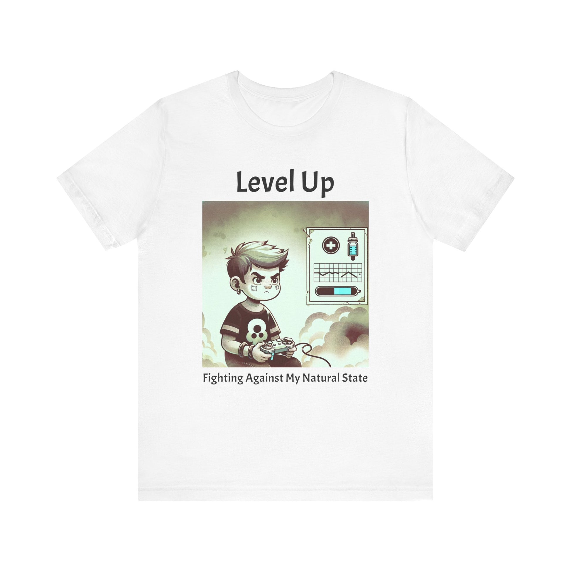 Level Up Diabetes Awareness - Unisex Tee The Diabuddies Store T-Shirts $28.03