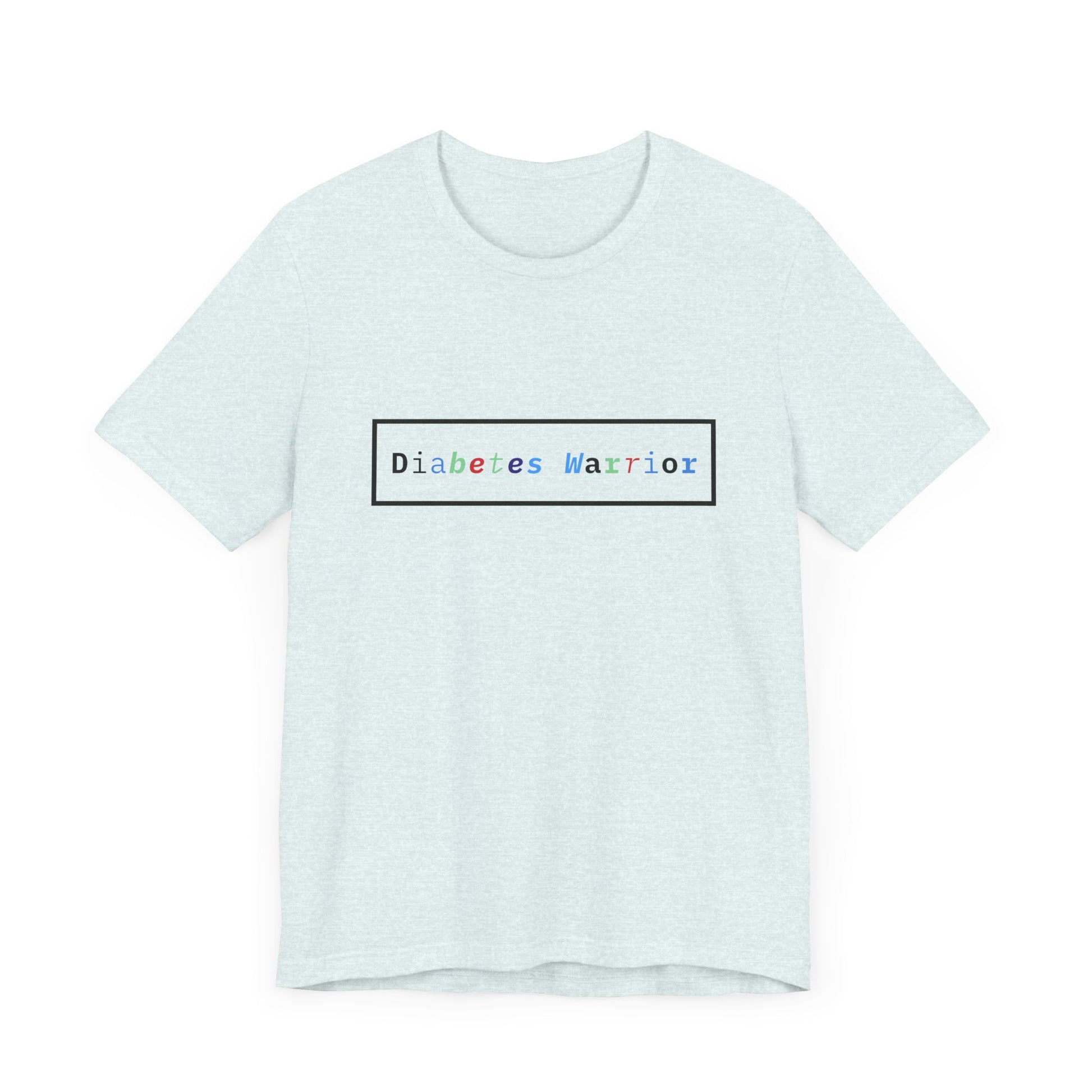 The Diabuddies Store Colorful Diabetes Warrior - Unisex Tee Colorful Diabetes Warrior - Unisex Tee: Offers a comfortable and stylish option for those who appreciate unique designs and supporting Diabetes Awareness. T-Shirts $24.25