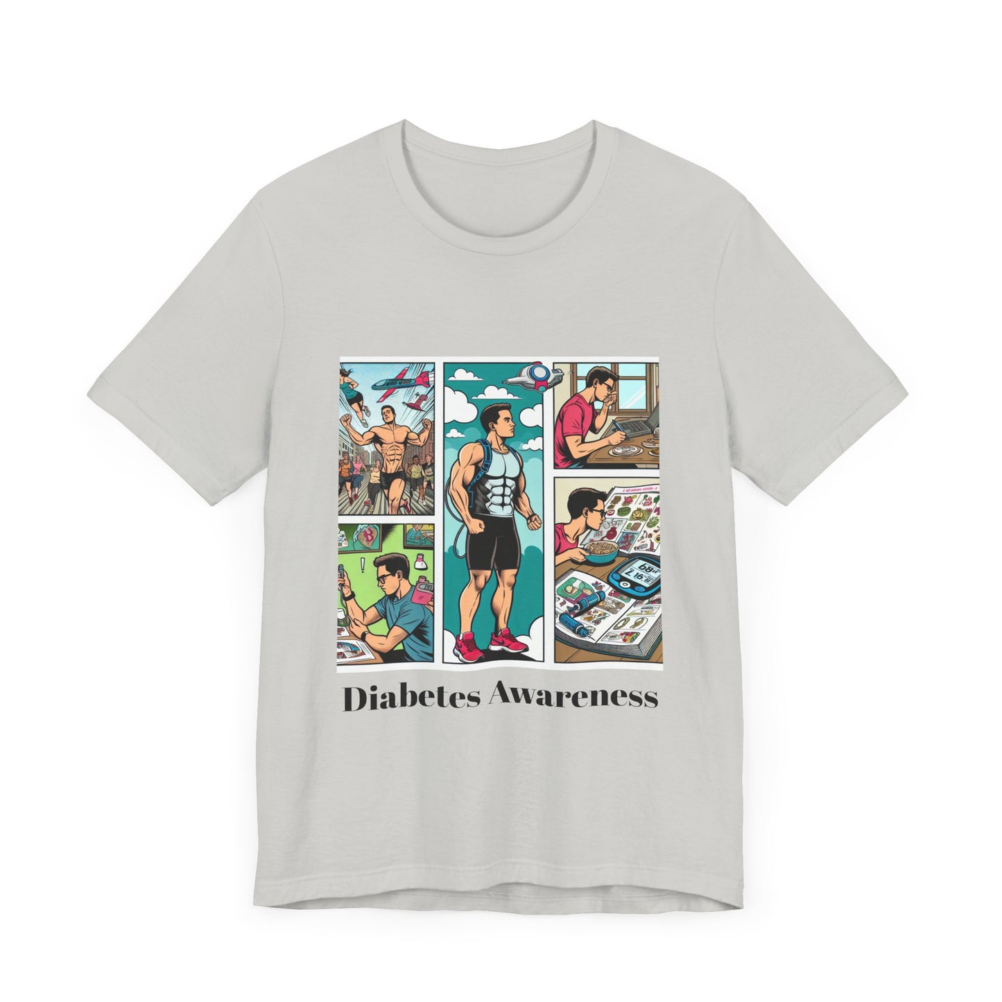 Vintage Comic Style - Unisex Tee The Diabuddies Store T-Shirts $22.83