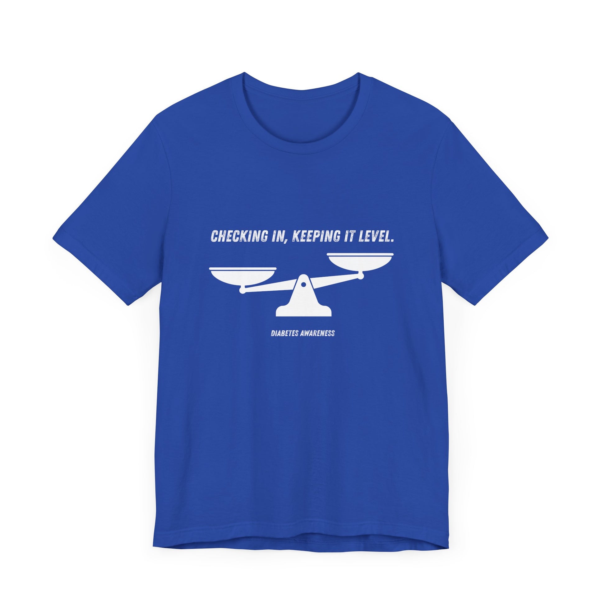 Checking In, Keeping it Level - Unisex Tee The Diabuddies Store T-Shirts $22.50