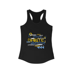 The Diabuddies Store Uplifted & Unleashed - Racerback Tank Uplifted & Unleashed - Racerback Tank: Embrace your strength, defy the odds. The "Uplifted & Unleashed" tank is more than just a tank; it's a vibrant testament to the diabetic warrior within. Tank