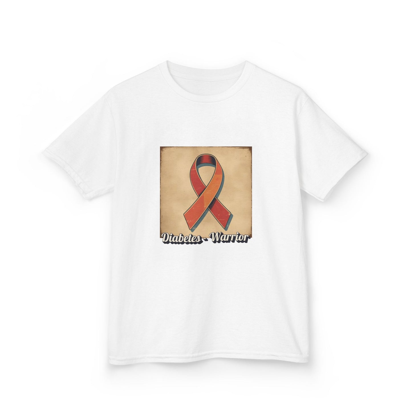 The Diabuddies Store Diabetes Warrior, Retro Look - Kids Tee Diabetes Warrior, Retro Look - Kids Tee: Let your young one show off their strength and style with our "Diabetes Warrior, Retro Look" Kids Tee! T-Shirts $17.74