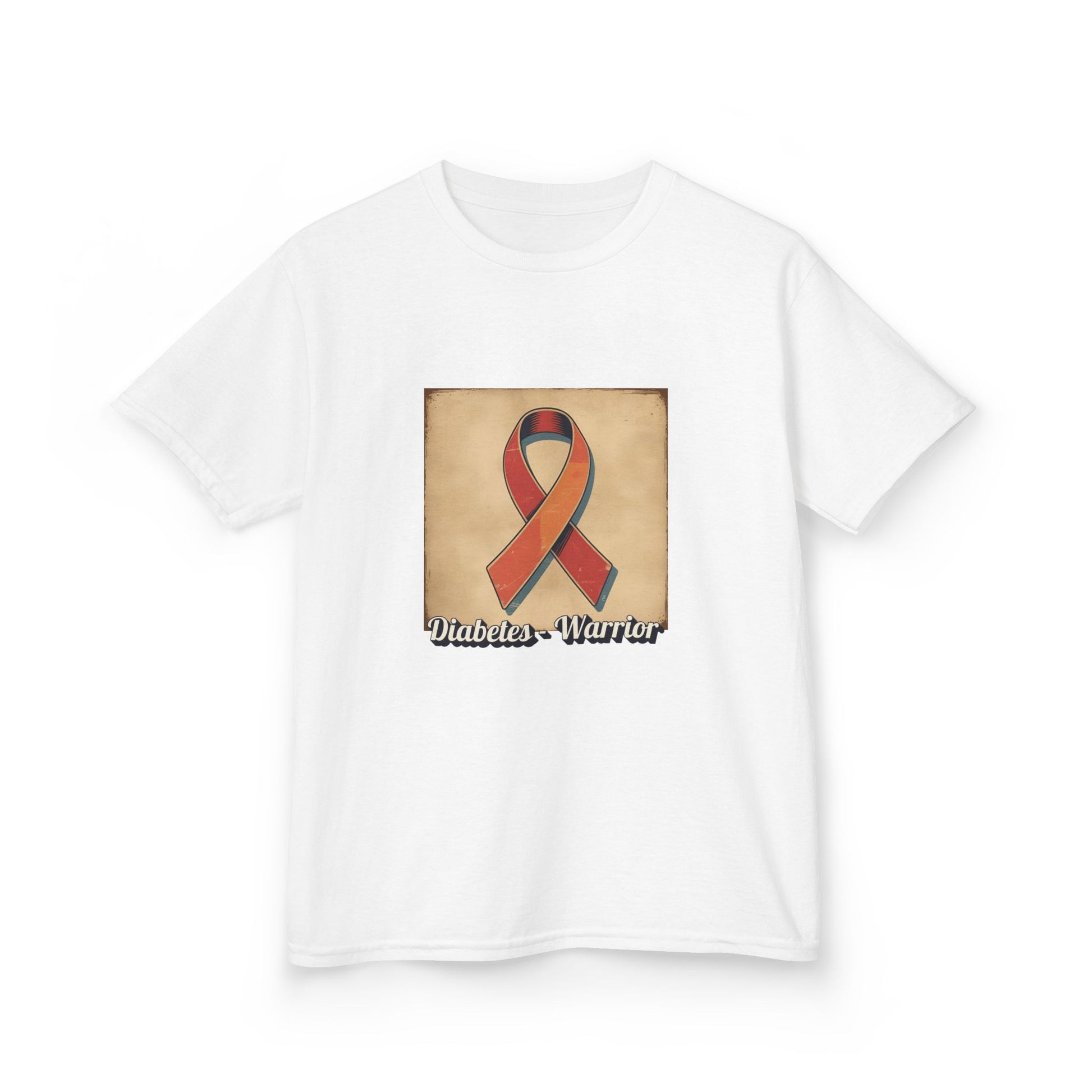 The Diabuddies Store Diabetes Warrior, Retro Look - Kids Tee Diabetes Warrior, Retro Look - Kids Tee: Let your young one show off their strength and style with our "Diabetes Warrior, Retro Look" Kids Tee! T-Shirts $17.74