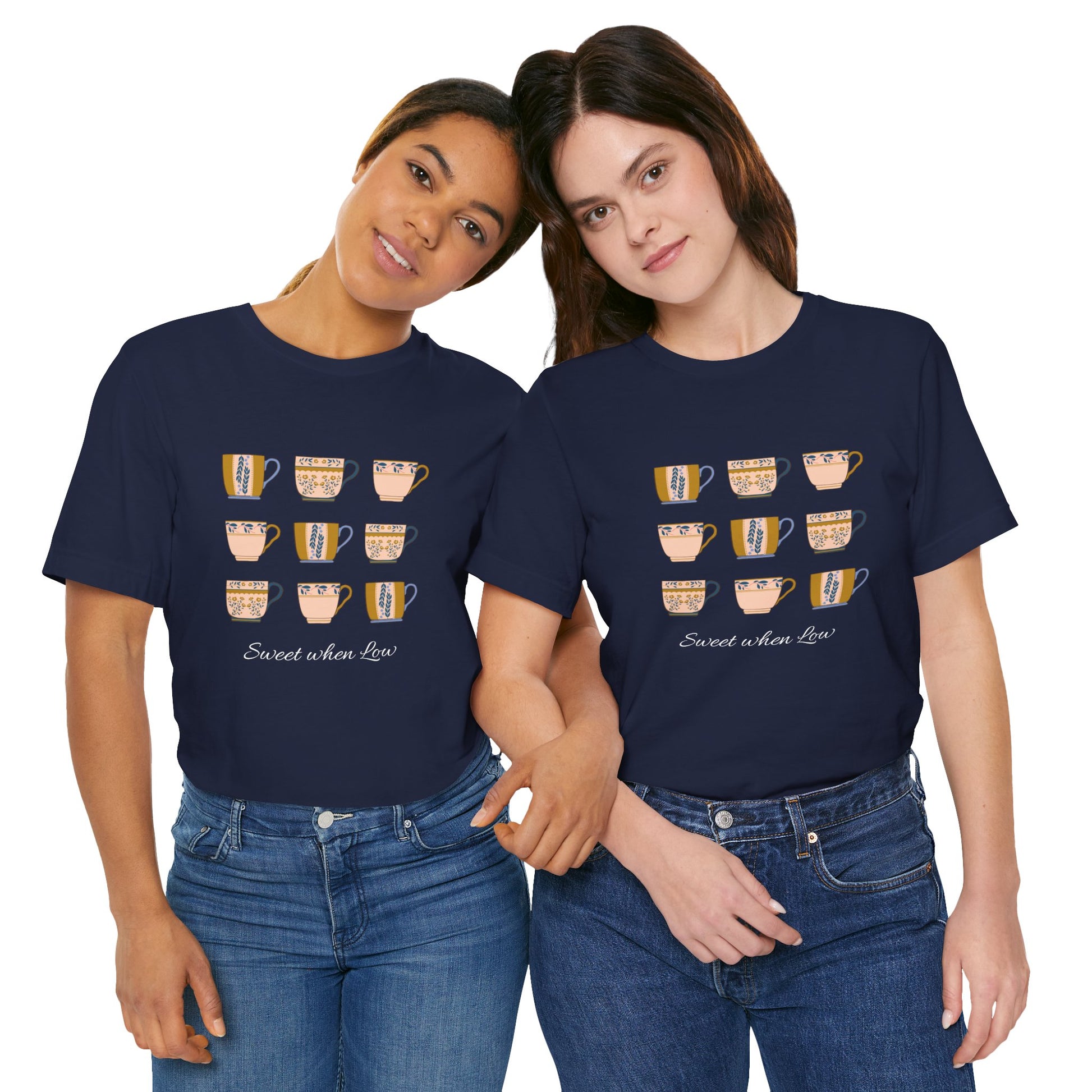 The Diabuddies Store Diabetes Awareness, Sweet when Low - Unisex Tee Diabetes Awareness, Sweet when Low - Unisex Tee: Why not add sugar when low? This "Sweet When Low" tee gets it. For those who know the unique craving for something sweet during a blood s