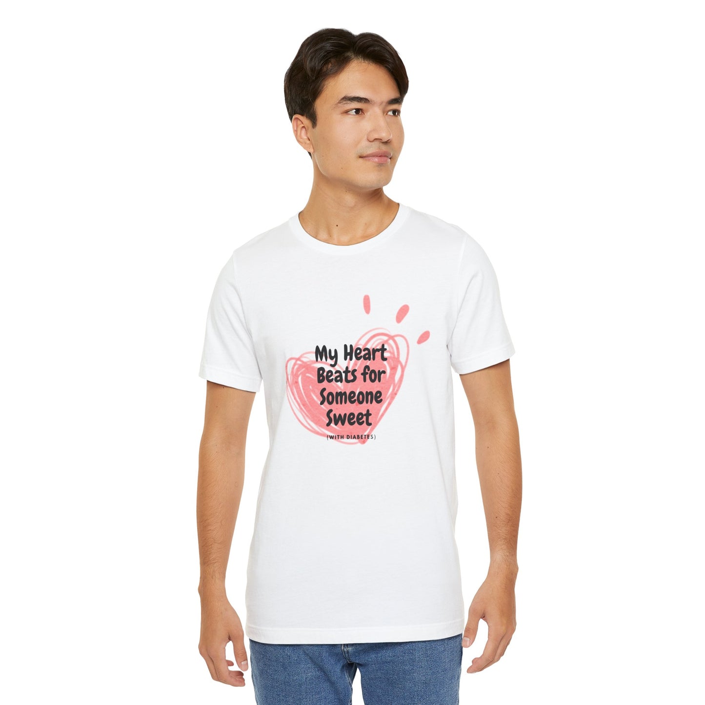 My Heart Beats for Someone Sweet - Unisex Tee The Diabuddies Store T-Shirts $22.50