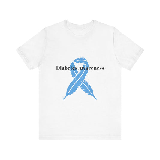 Feather, Blue Ribbon - Unisex Tee The Diabuddies Store T-Shirts $22.38