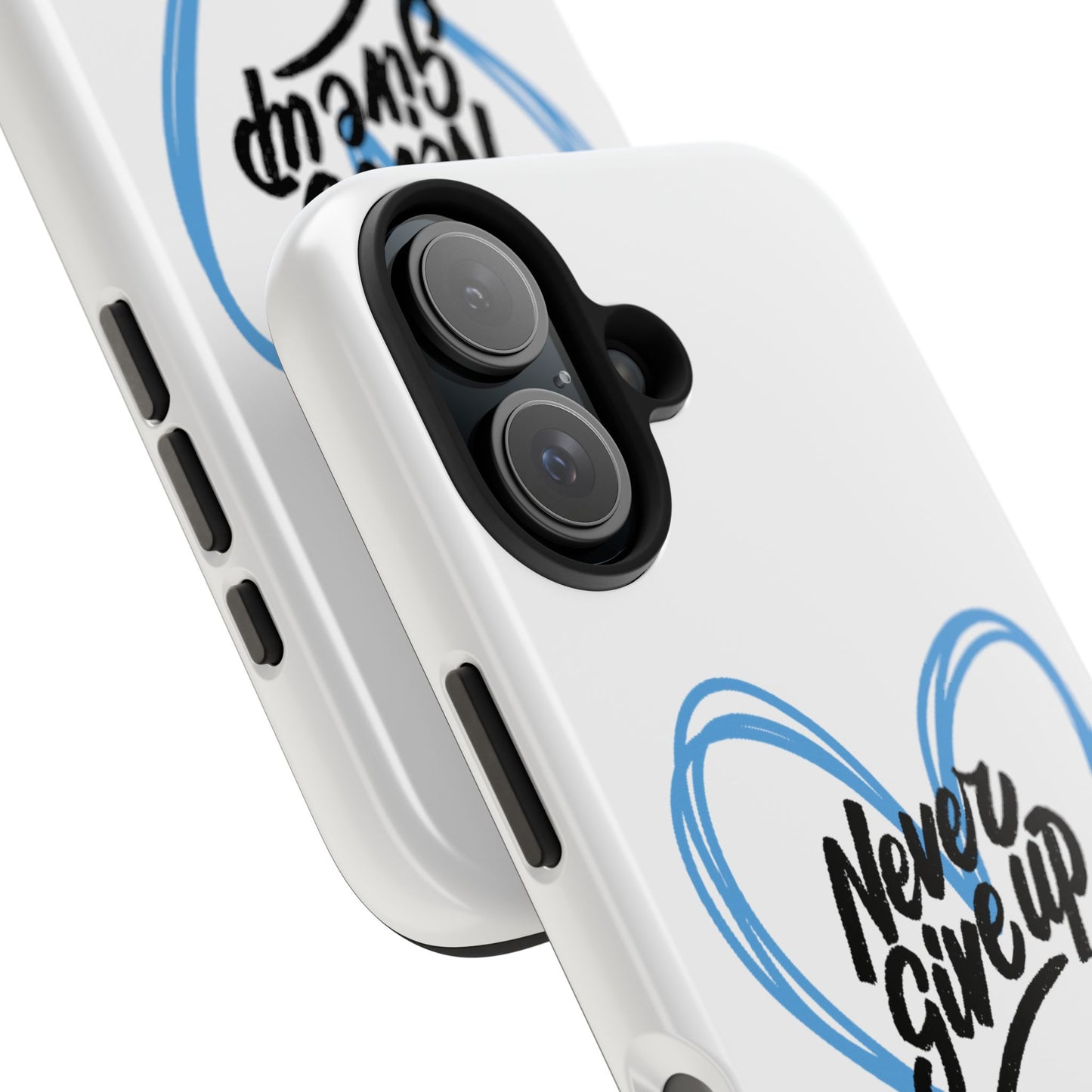 Never Give Up! - Tough Phone Case The Diabuddies Store Mobile Phone Cases $18.23
