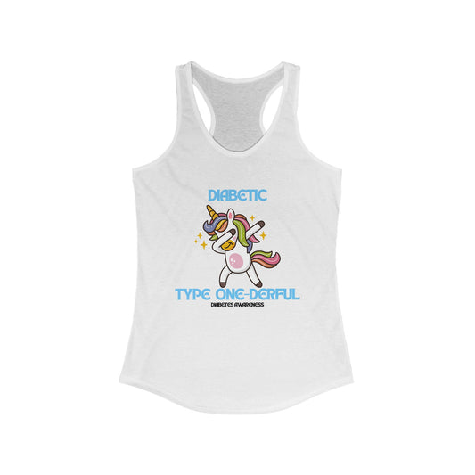 Type One-derful - Racerback Tank The Diabuddies Store Tank Tops $19.96