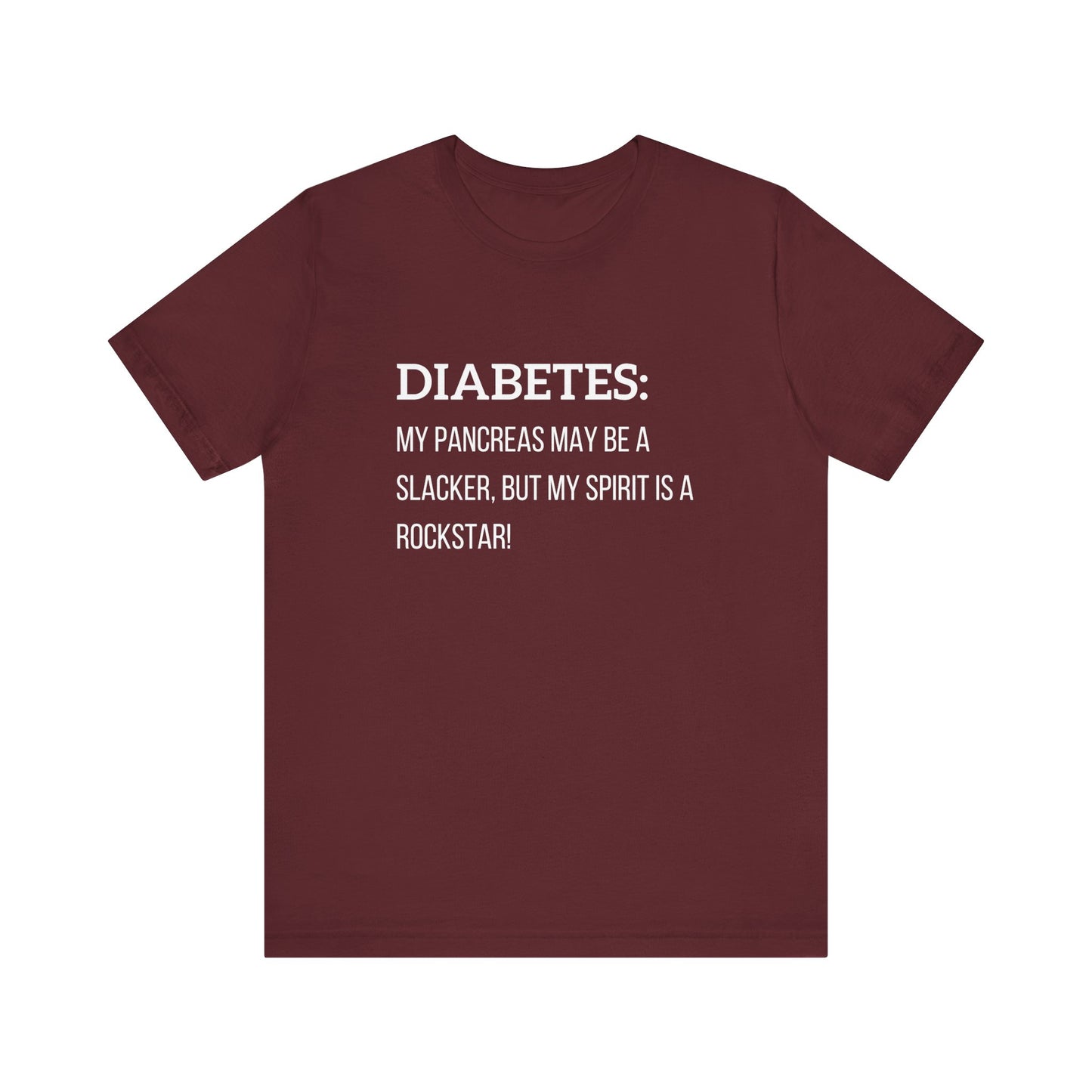 Slacker Pancreas & Rockstar! - Unisex Tee The Diabuddies Store T-Shirts $22.50