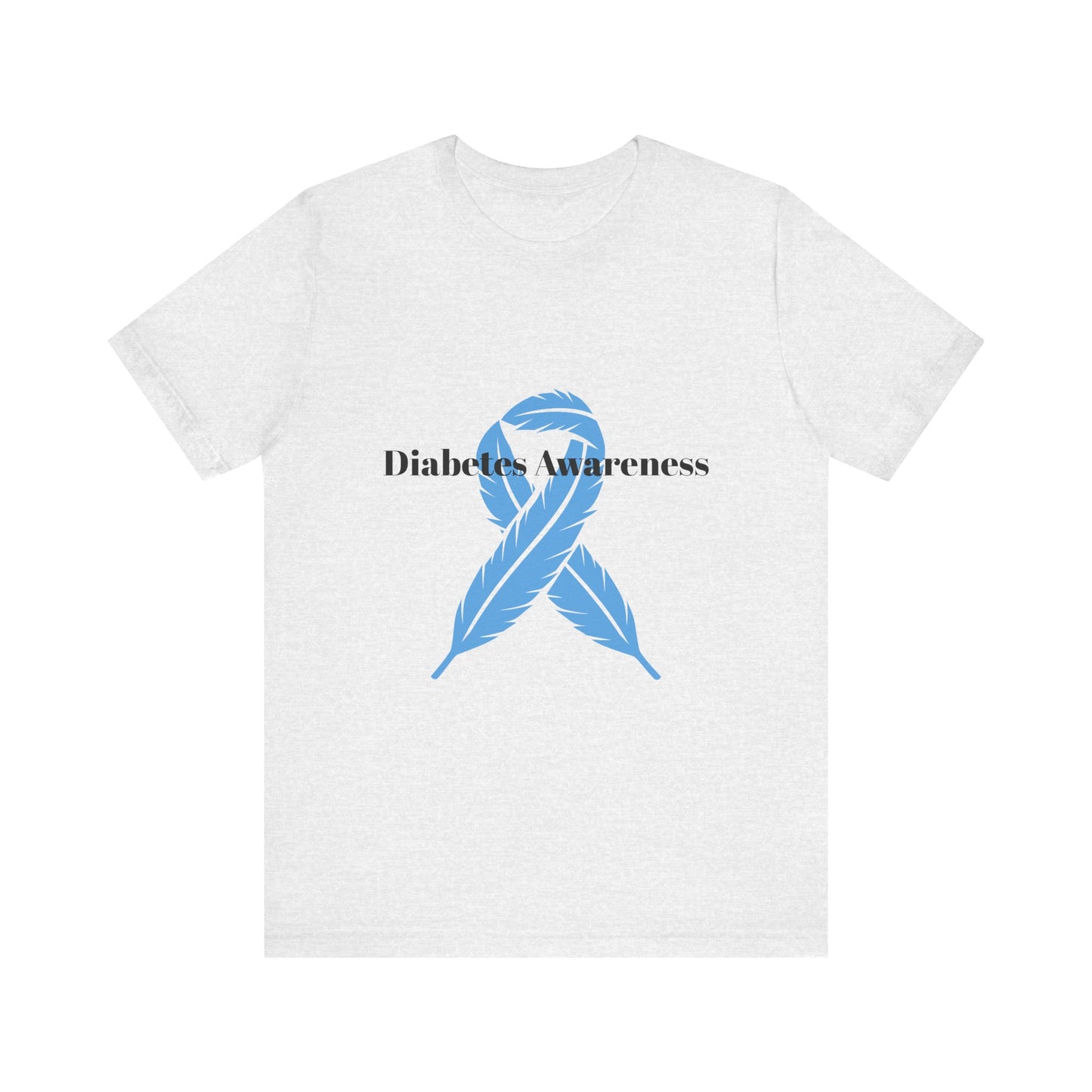 Feather, Blue Ribbon - Unisex Tee The Diabuddies Store T-Shirts $22.38