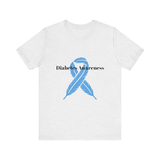 Feather, Blue Ribbon - Unisex Tee The Diabuddies Store T-Shirts $22.38