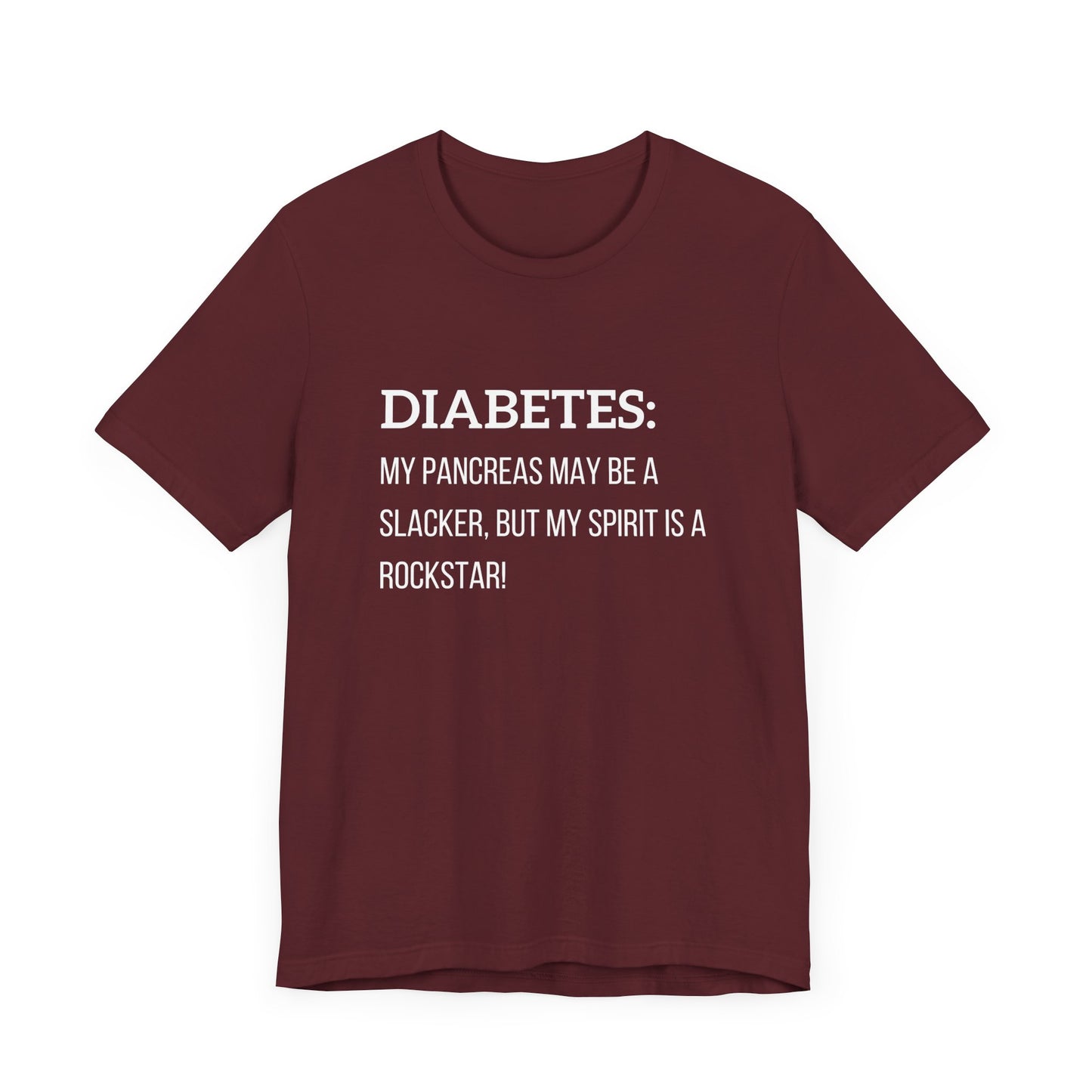 Slacker Pancreas & Rockstar! - Unisex Tee The Diabuddies Store T-Shirts $22.50