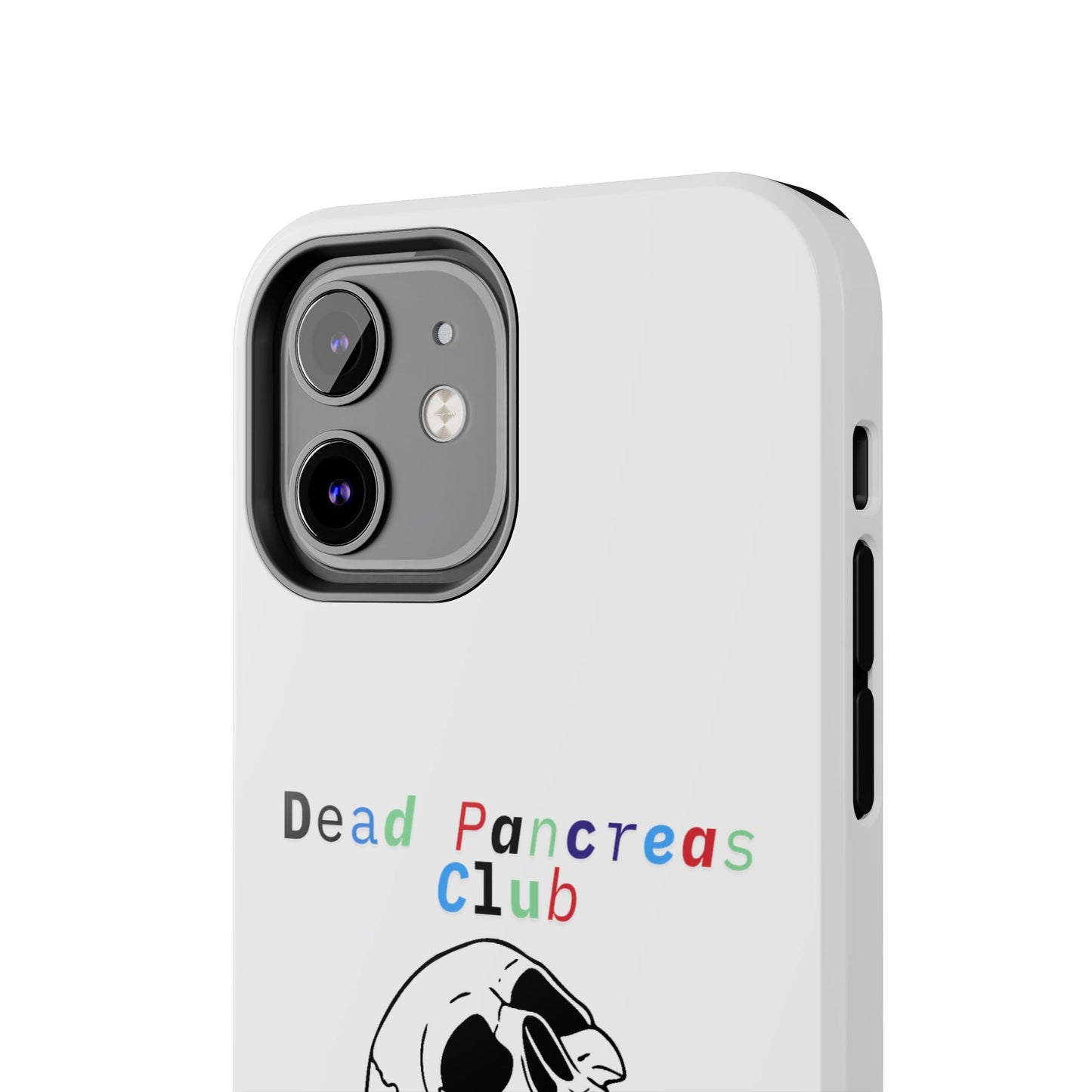Skull & Flowers Dead Pancreas Club - Phone Case The Diabuddies Store Mobile Phone Cases $18.23