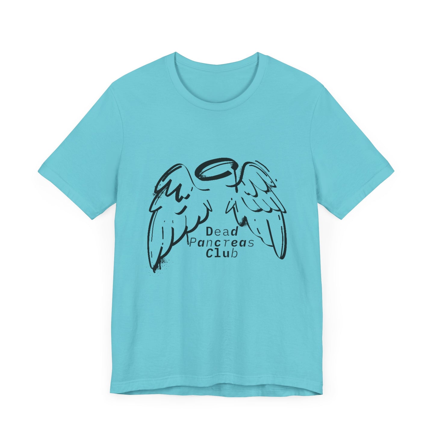 Dead Pancreas Club (Angel wings) - Unisex Tee The Diabuddies Store T-Shirts $24.25