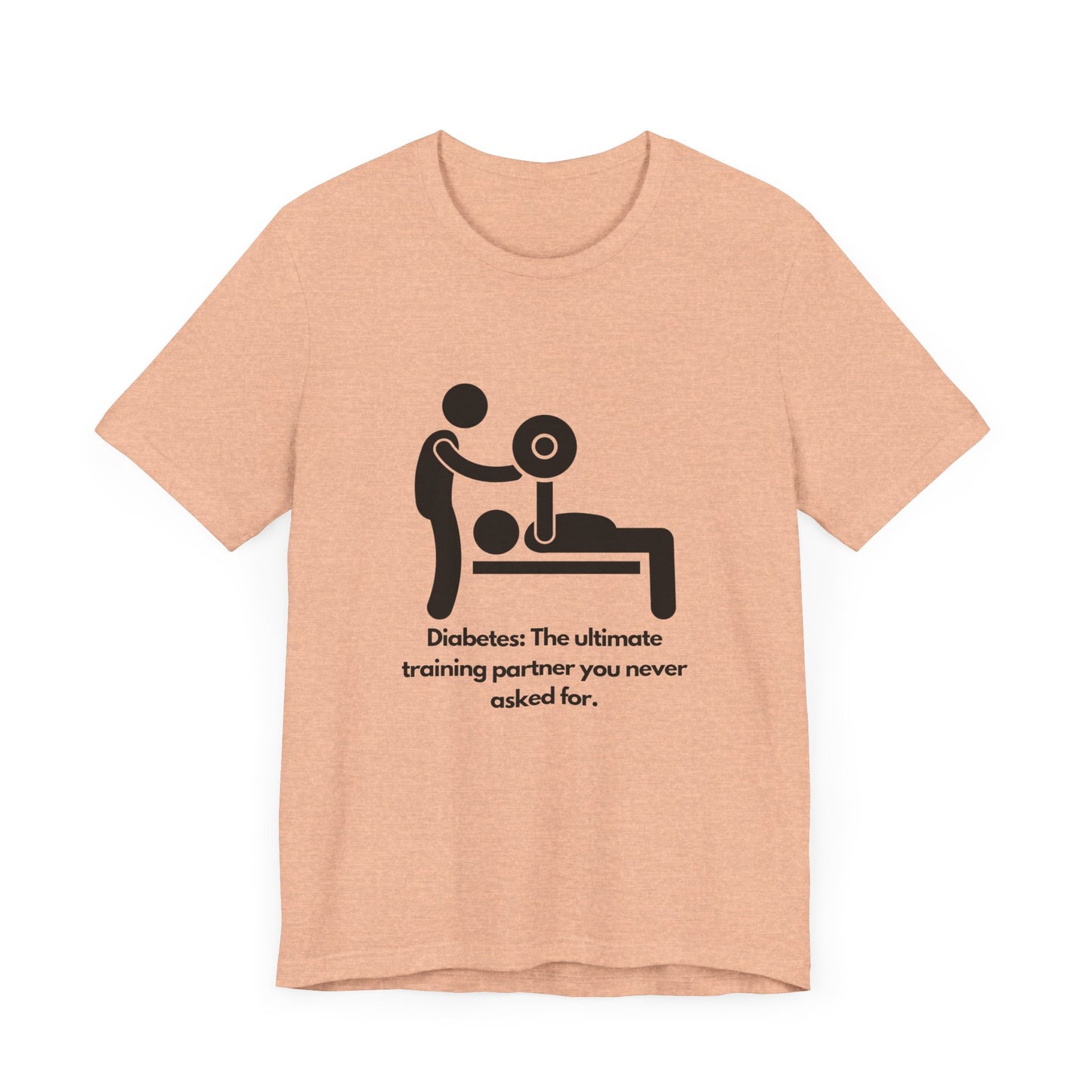 Diabetes: Ultimate Training Partner - Unisex Tee The Diabuddies Store T-Shirts $25.00