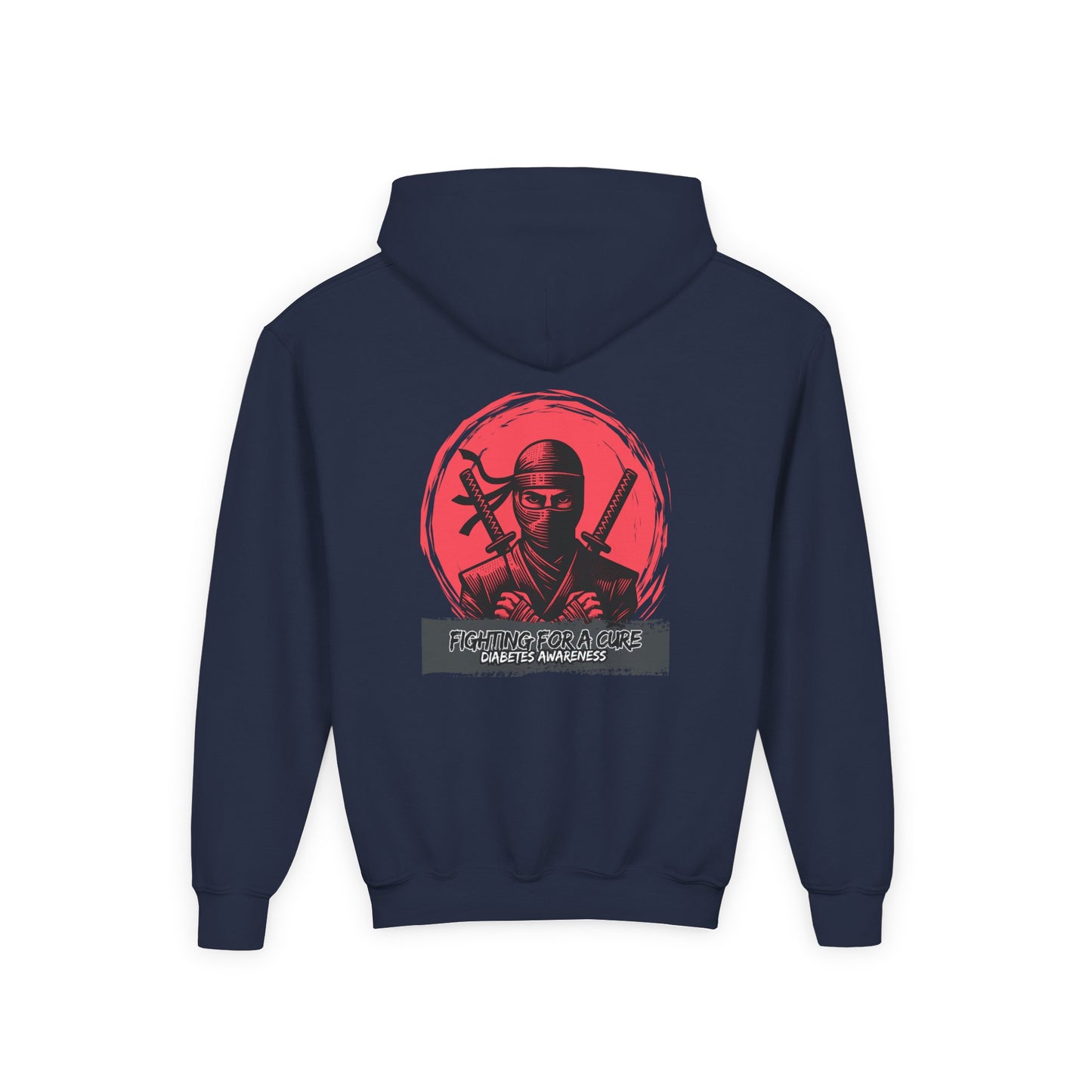 The Diabuddies Store Fighting for a Cure - Youth Hoodie Fighting for a Cure - Youth Hoodie: a youth hoodie for the young warriors of the diabetes community. Soft, comfortable, and a powerful statement of strength. $31.63 Hoodies Awareness Ribbon,Blue Ribb