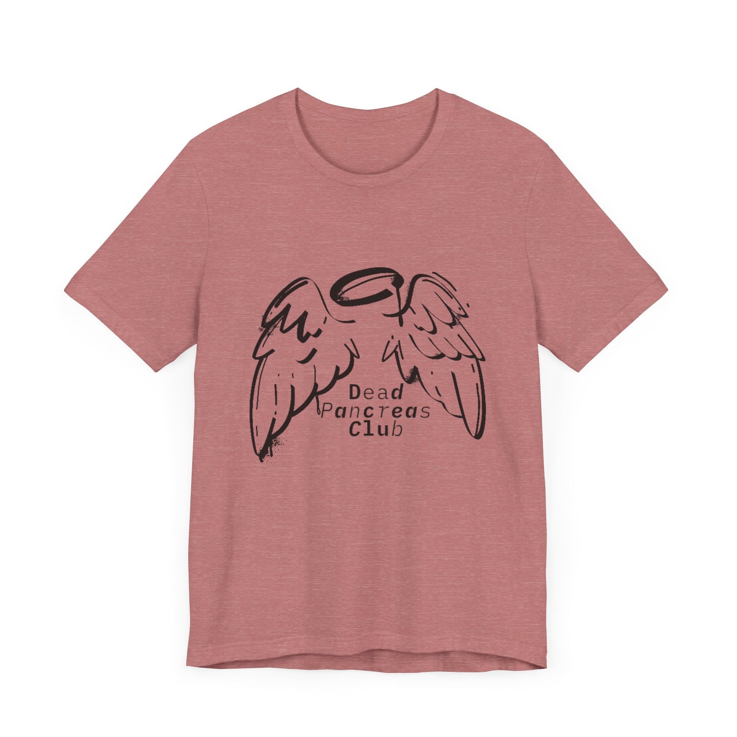 The Diabuddies Store Dead Pancreas Club (Angel Wings) Bundle You are an angel in this fight. Embrace your journey with the "Dead Pancreas Club" T-shirt and Cap bundle, featuring a powerful angel wings design. This isn't just a statement—it's a symbol of s