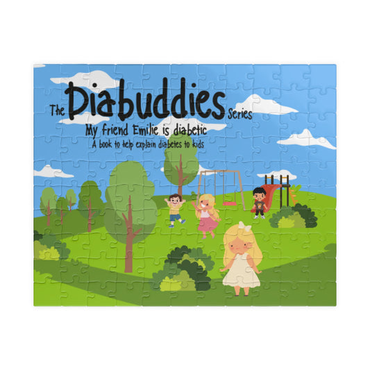 Diabbudies Series - My friend Emilie - Puzzle The Diabuddies Store Puzzles $10.98