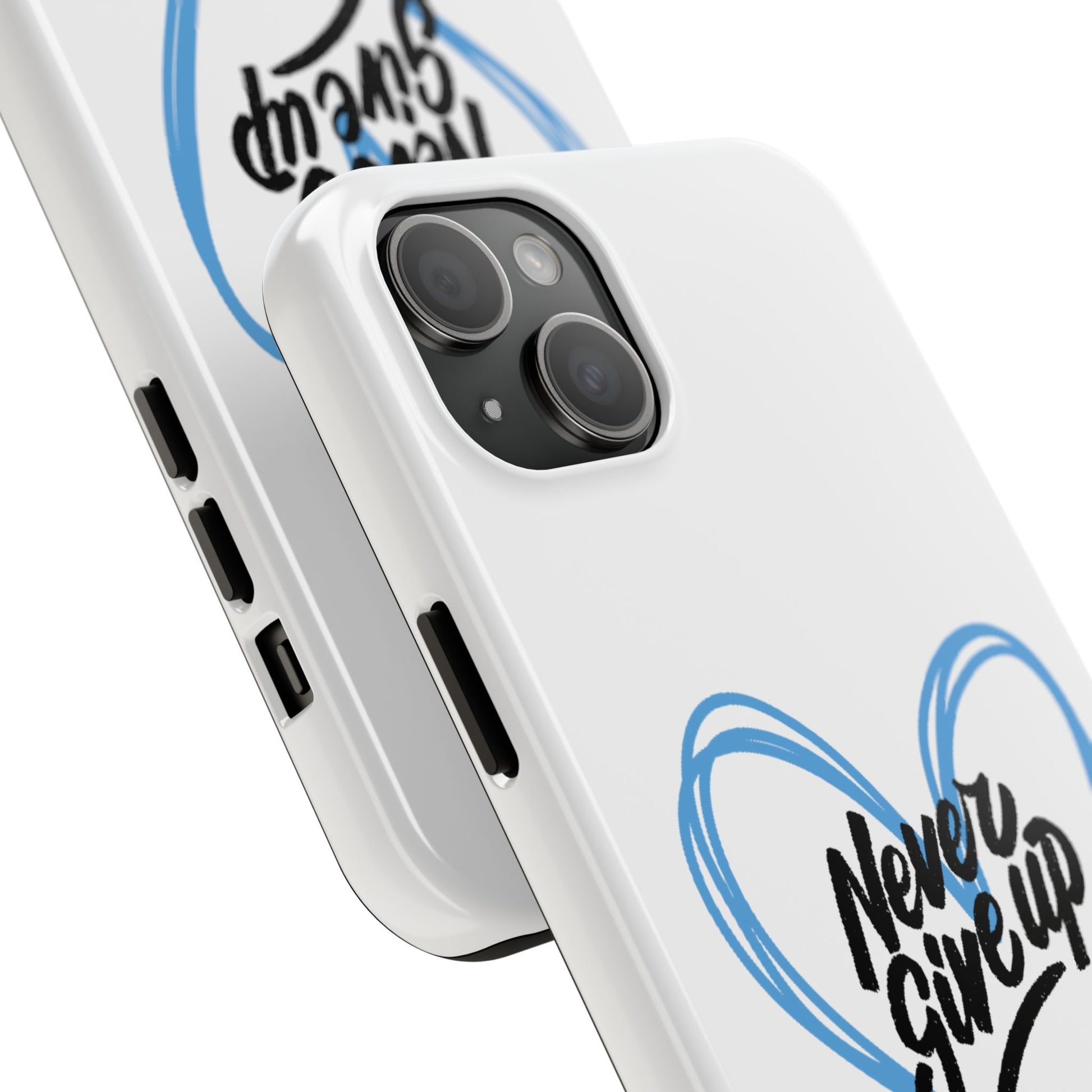 Never Give Up! - Tough Phone Case The Diabuddies Store Mobile Phone Cases $18.23
