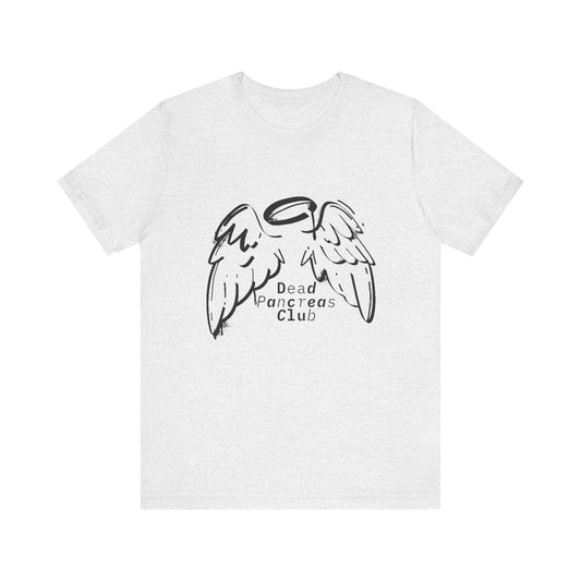 Dead Pancreas Club (Angel wings) - Unisex Tee The Diabuddies Store T-Shirts $24.25