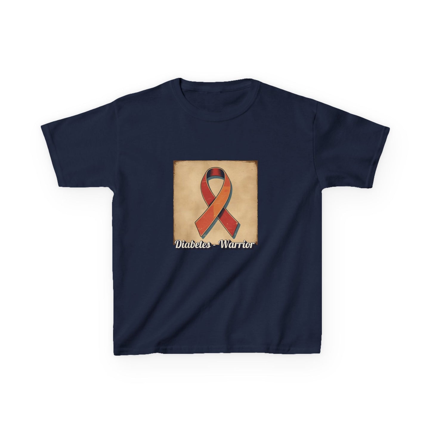The Diabuddies Store Diabetes Warrior, Retro Look - Kids Tee Diabetes Warrior, Retro Look - Kids Tee: Let your young one show off their strength and style with our "Diabetes Warrior, Retro Look" Kids Tee! T-Shirts $17.74