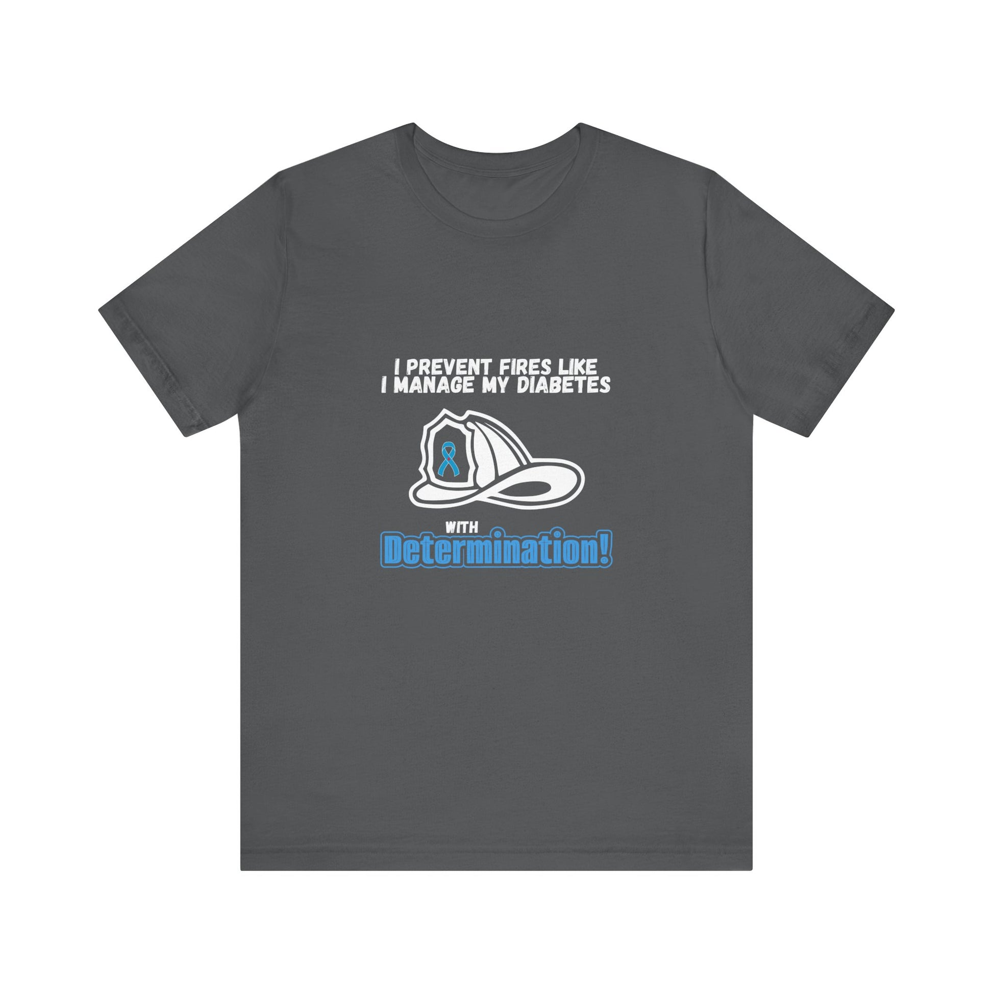 The Diabuddies Store Diabetes & Fire Prevention - Unisex Tee Diabetes & Fire Prevention - Unisex Tee: For the unsung heroes who dedicate their lives to keeping communities safe, while diligently managing their own health. Our Unisex Tee is designed specif