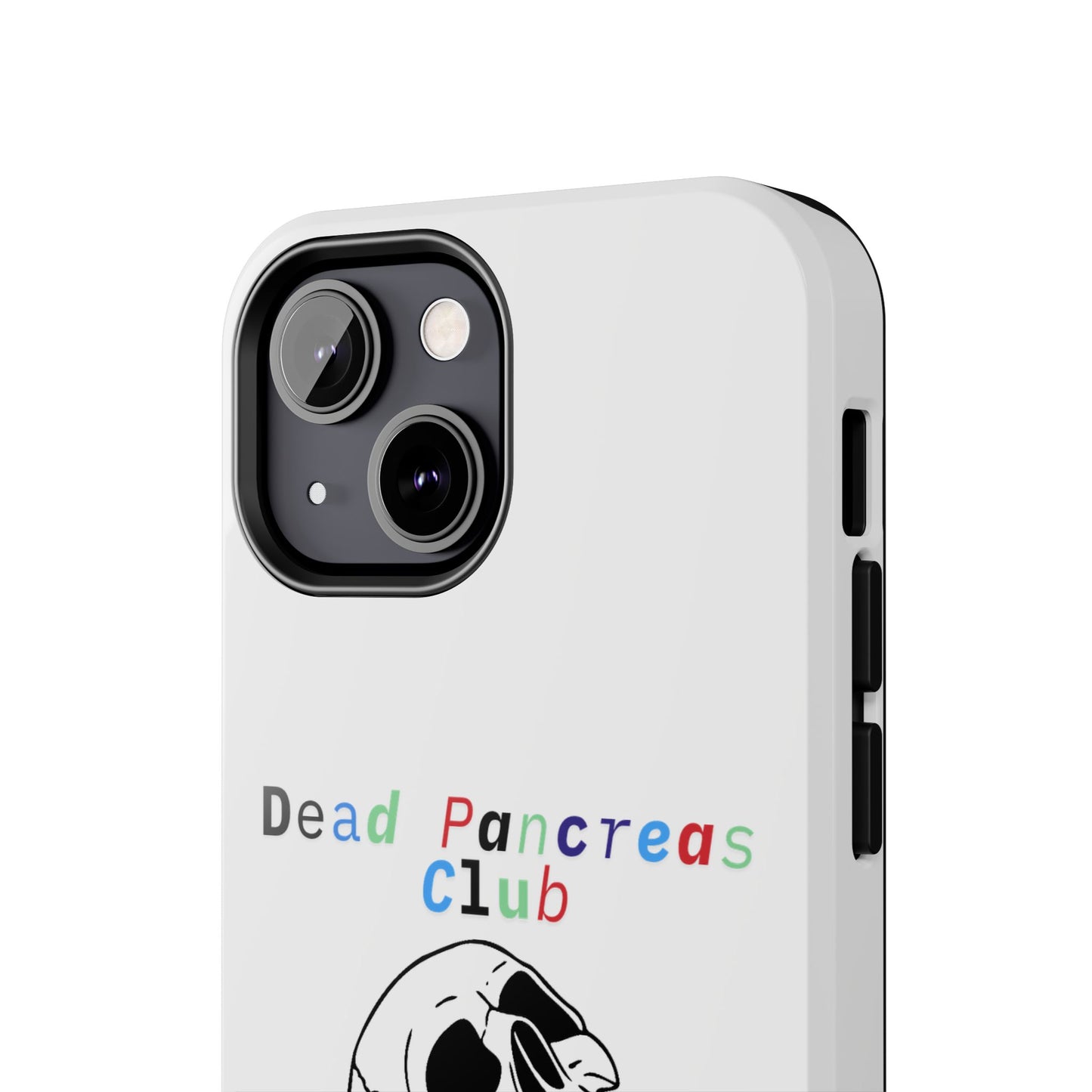 Skull & Flowers Dead Pancreas Club - Phone Case The Diabuddies Store Mobile Phone Cases $18.23