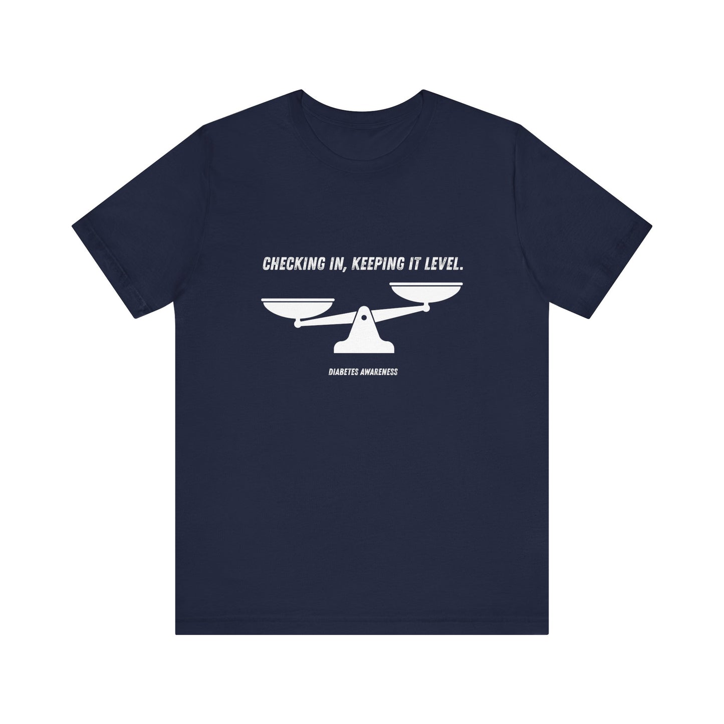 Checking In, Keeping it Level - Unisex Tee The Diabuddies Store T-Shirts $22.50