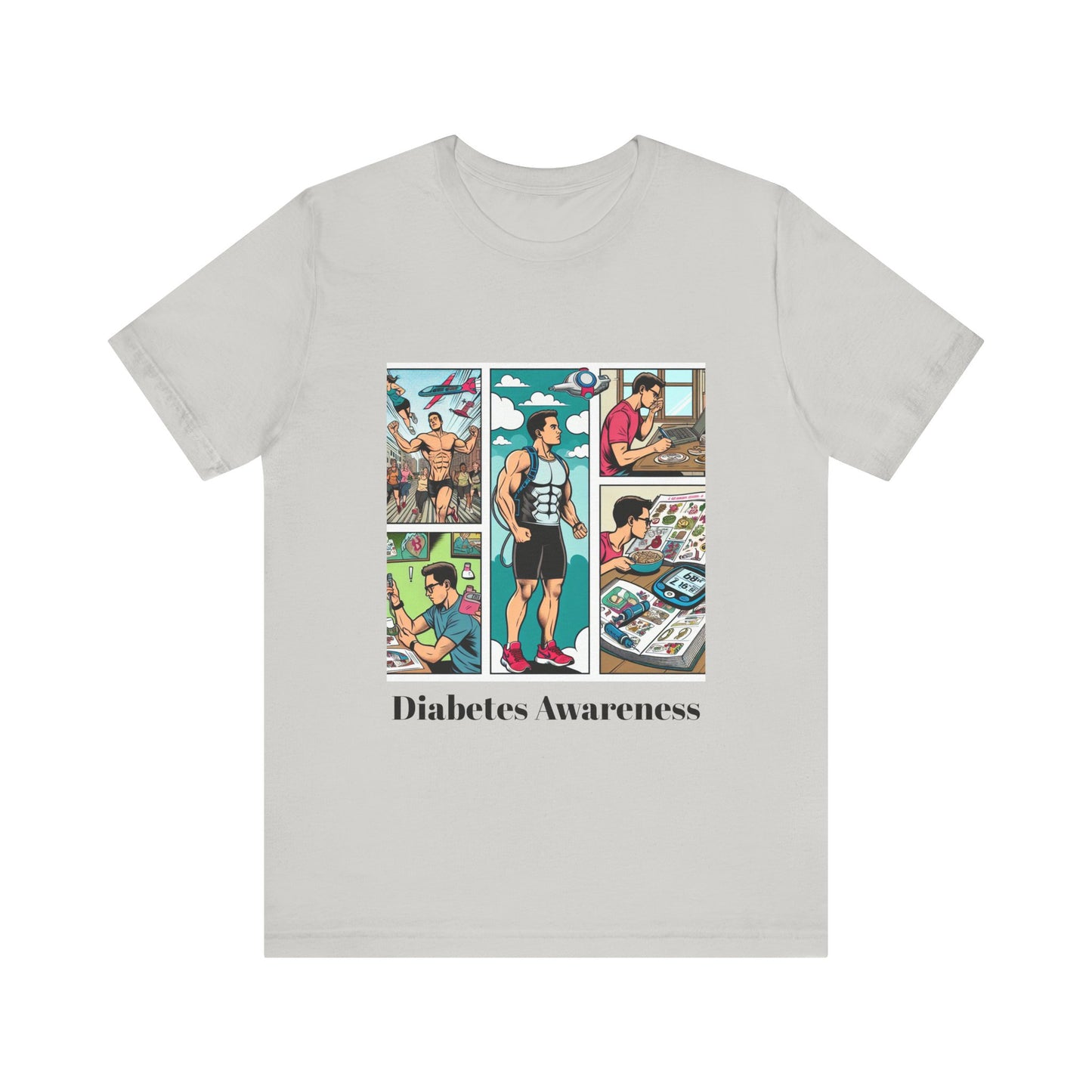Vintage Comic Style - Unisex Tee The Diabuddies Store T-Shirts $22.38