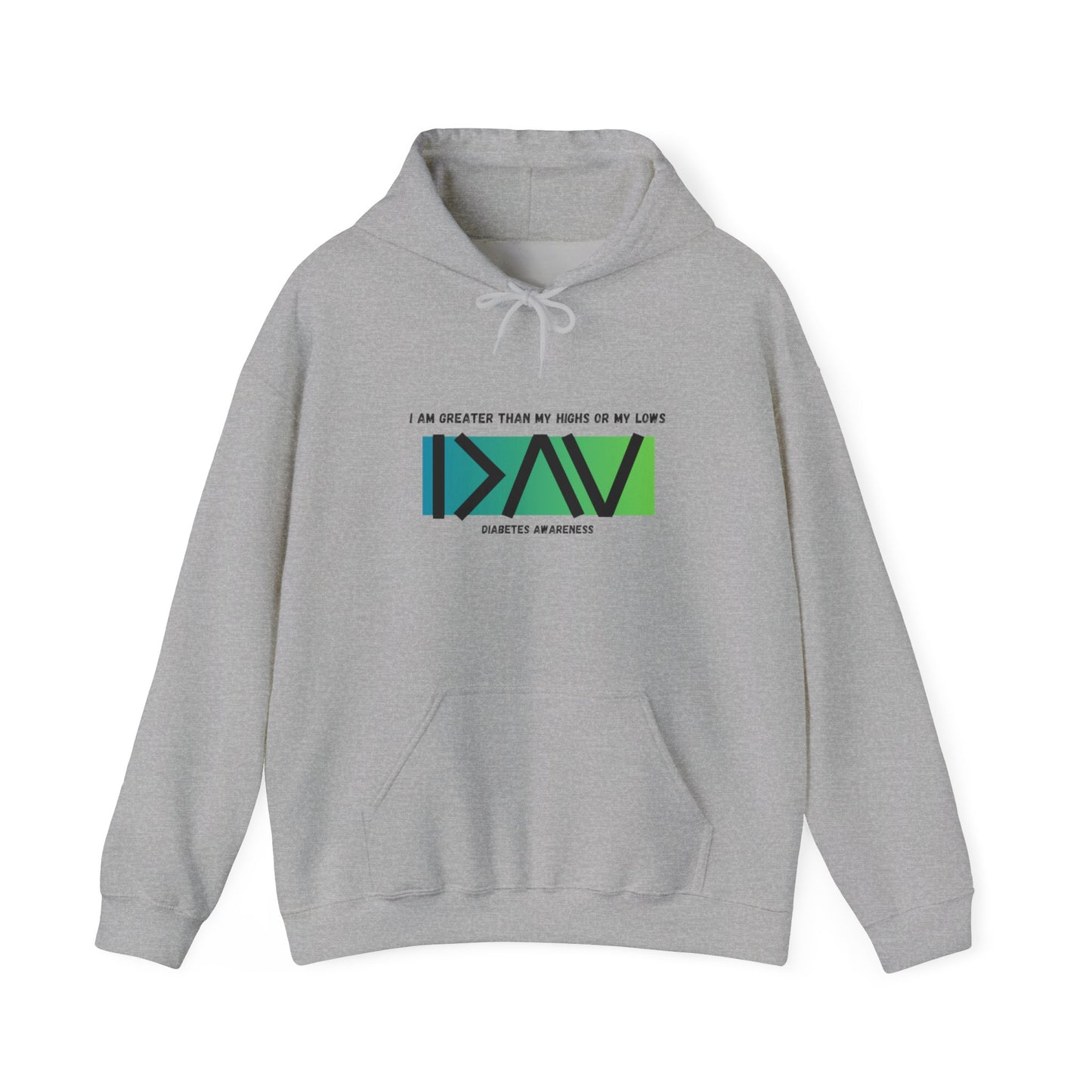 The Diabuddies Store Greater Than (Green) - Unisex Hoodie Greater Than (Green) - Unisex Hoodie: Make a bold statement: You are always greater than! Our Hoodie in vibrant Green is designed to stand out and uplift. Hoodies $32.41 Hoodie