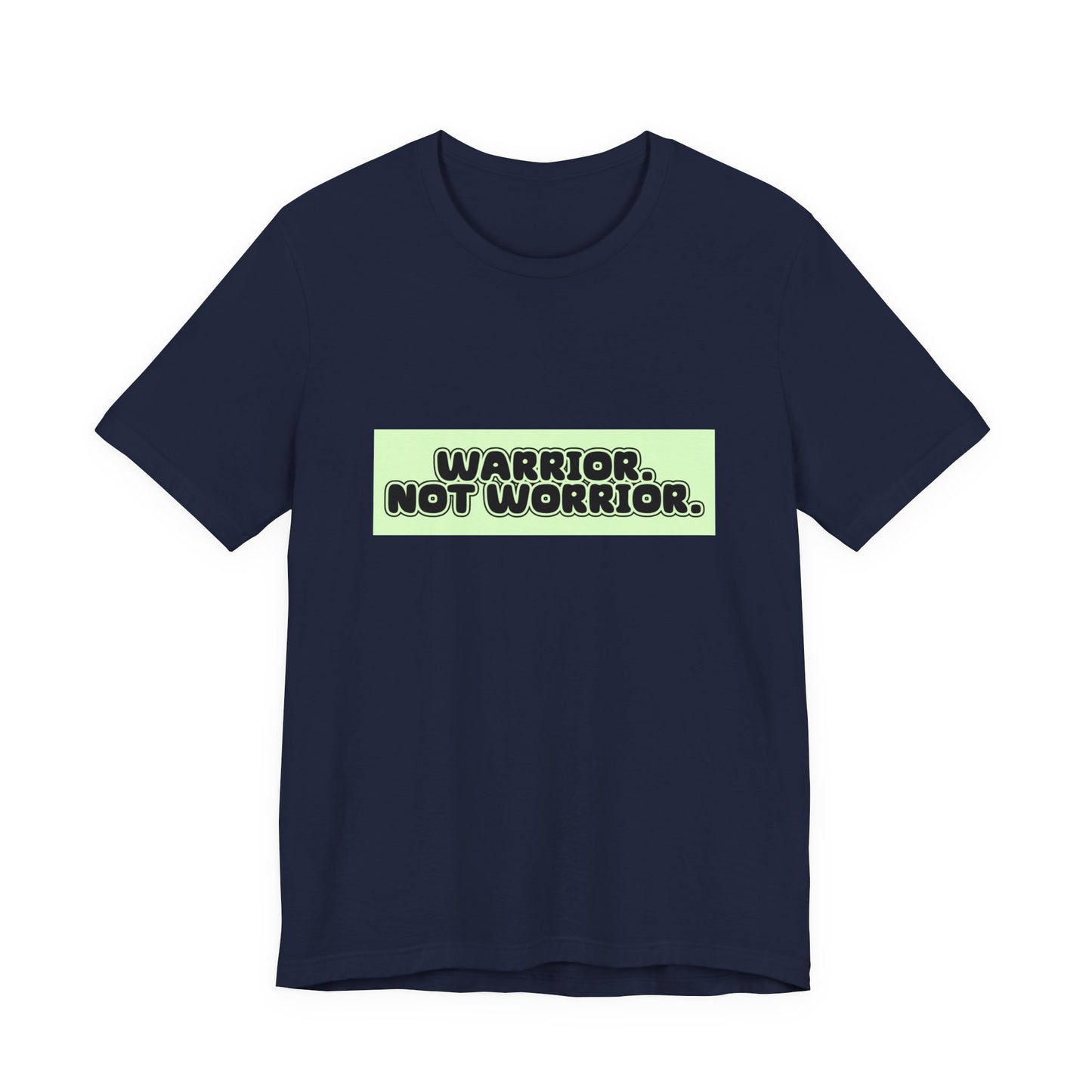 The Diabuddies Store Warrior. Not Worrior. - Unisex Tee Warrior. Not Worrior. - Unisex Tee: For those who face challenges head-on & spell "warrior" right. A clear statement of strength, resilience & sharp detail. T-Shirts $30.27