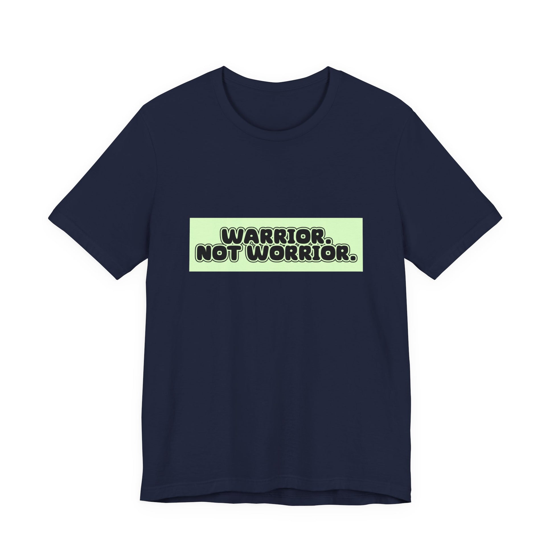The Diabuddies Store Warrior. Not Worrior. - Unisex Tee Warrior. Not Worrior. - Unisex Tee: For those who face challenges head-on & spell "warrior" right. A clear statement of strength, resilience & sharp detail. T-Shirts $30.27