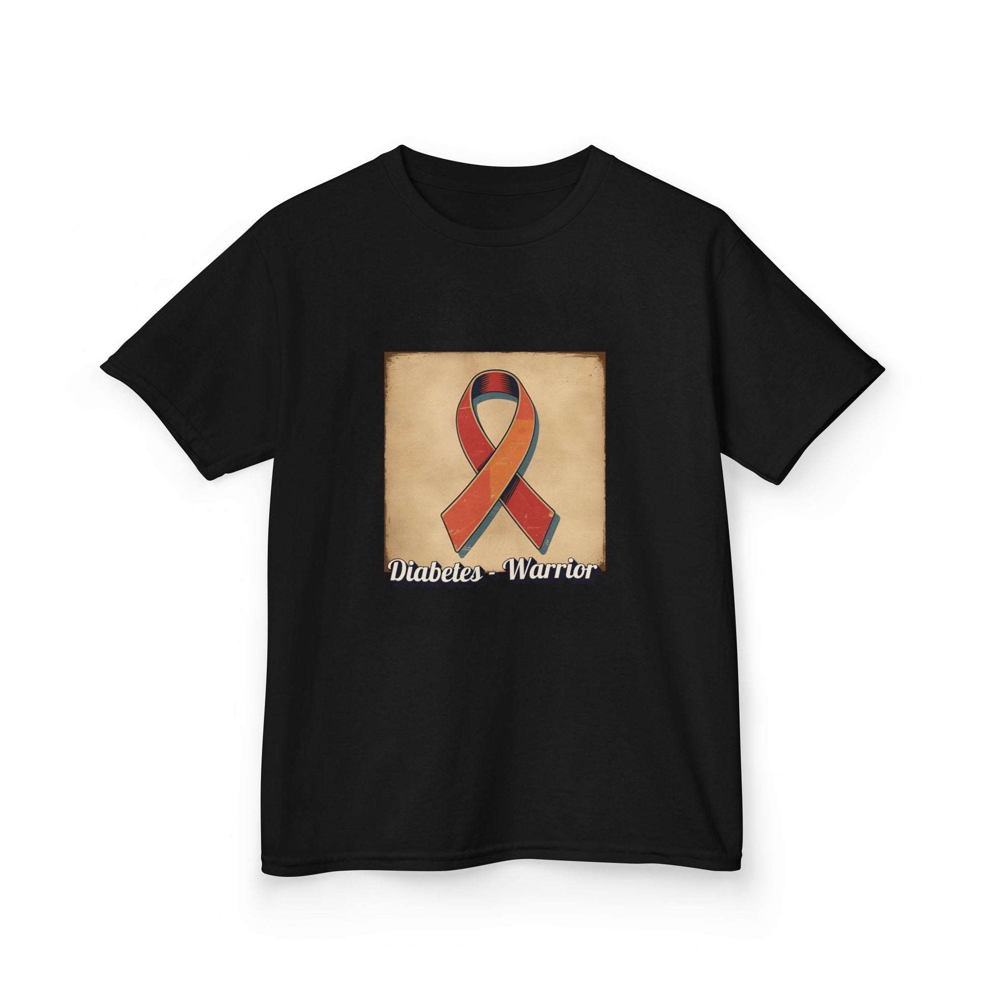The Diabuddies Store Diabetes Warrior, Retro Look - Kids Tee Diabetes Warrior, Retro Look - Kids Tee: Let your young one show off their strength and style with our "Diabetes Warrior, Retro Look" Kids Tee! T-Shirts $17.74