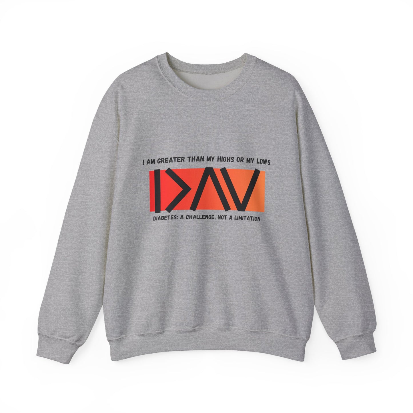 Greater than (Orange) - Unisex Sweatshirt