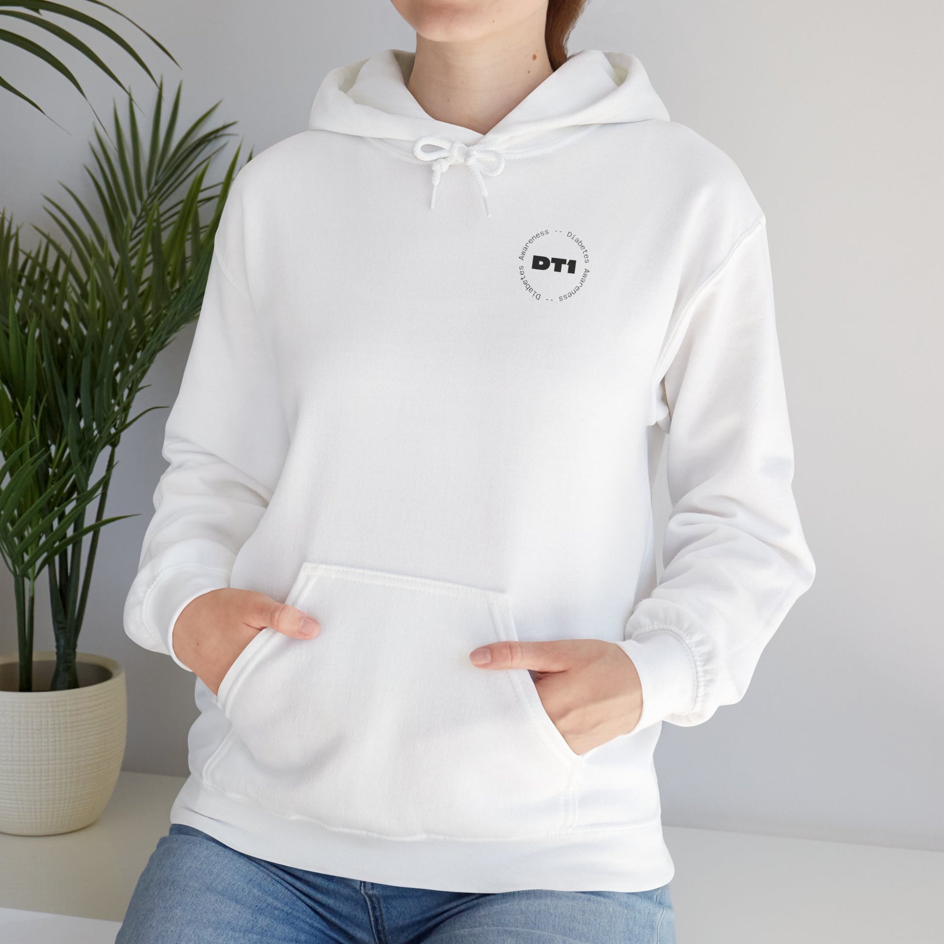 I Support All the Diabadass out there! - Unisex Hoodie The Diabuddies Store Hoodies $32.41