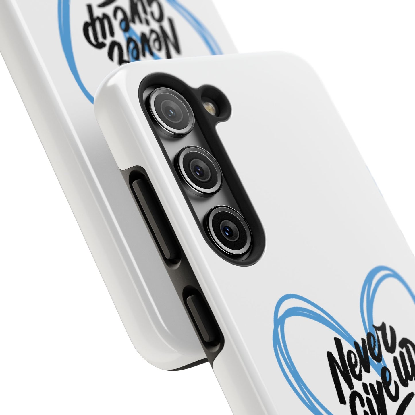 Never Give Up! - Tough Phone Case The Diabuddies Store Mobile Phone Cases $18.23