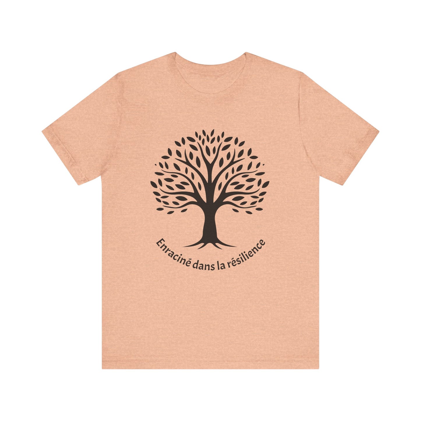 Rooted in Resilience (French) - Unisex Tee The Diabuddies Store T-Shirts $25.00