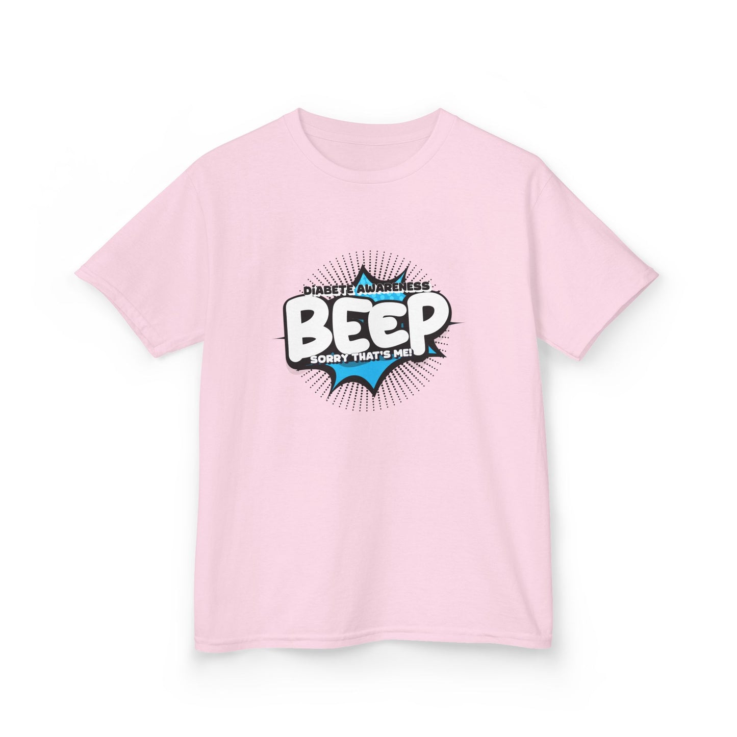 The Diabuddies Store Beep! Sorry that's me! - Kids Tee Beep! Sorry that's me! - Kids Tee: This playful tee is perfect for the little one who's full of energy and charm. The fun design features the word "beep" and the phrase "Sorry, that's me!", a cute and