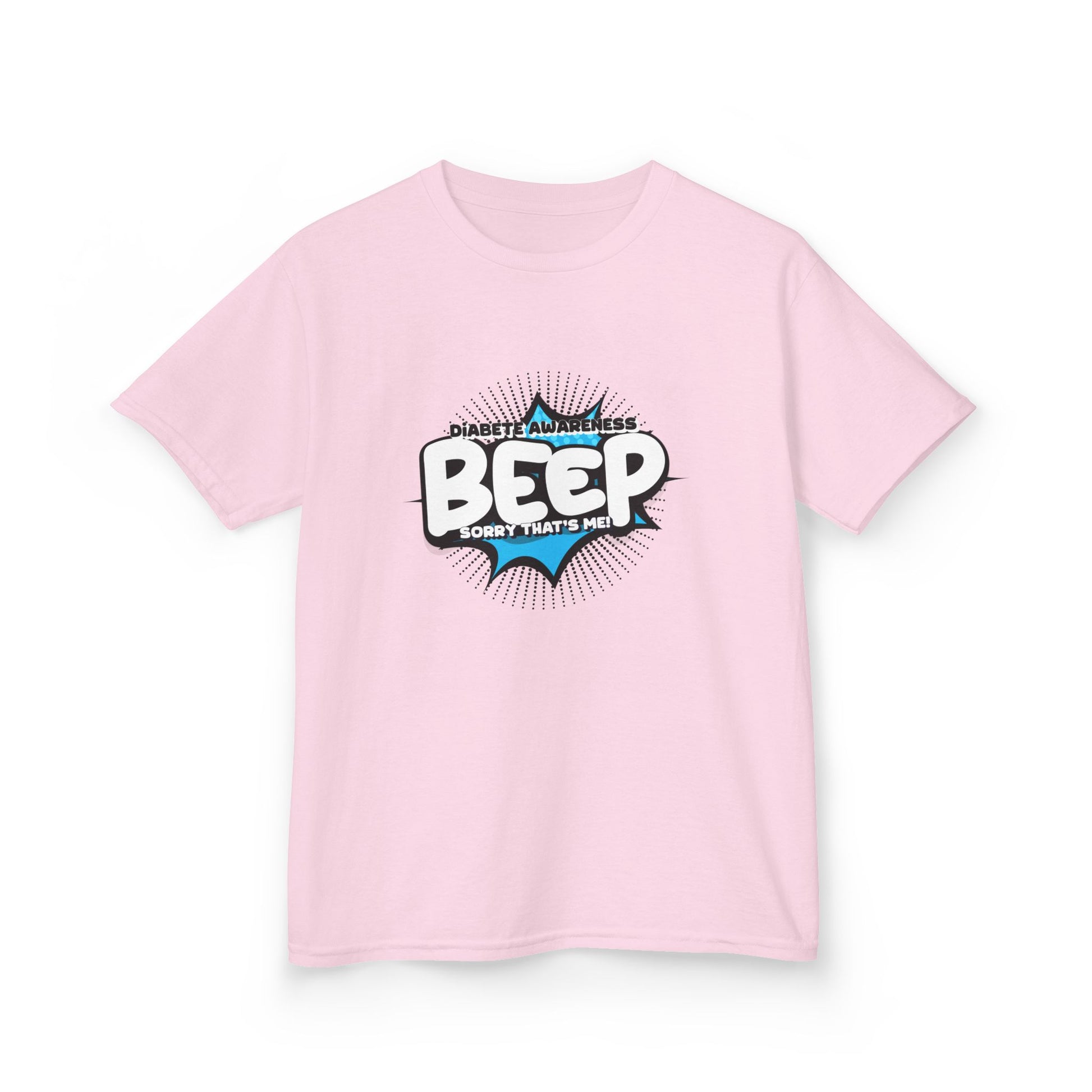 The Diabuddies Store Beep! Sorry that's me! - Kids Tee Beep! Sorry that's me! - Kids Tee: This playful tee is perfect for the little one who's full of energy and charm. The fun design features the word "beep" and the phrase "Sorry, that's me!", a cute and