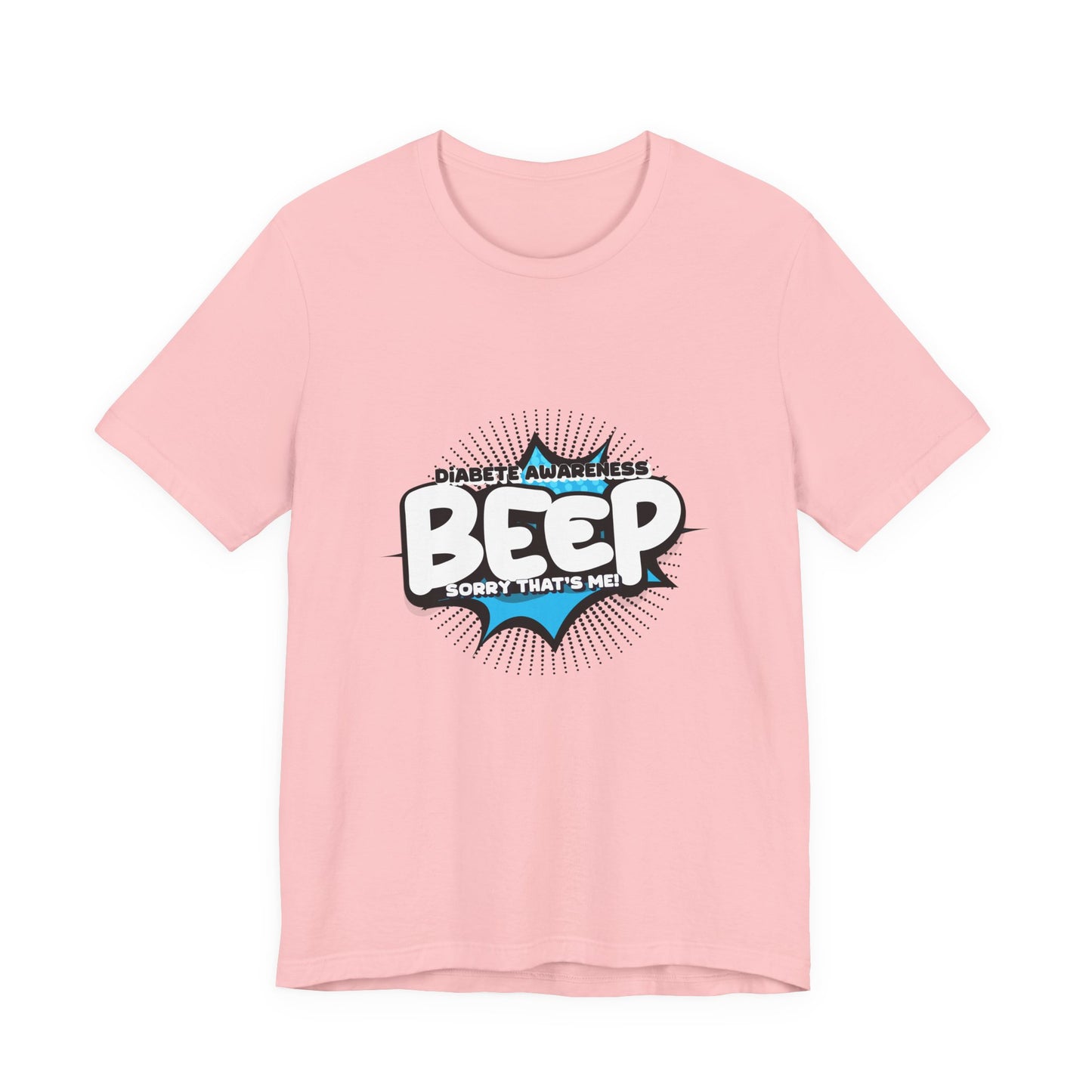 The Diabuddies Store BEEP - Sorry it's me! - Unisex Tee BEEP - Sorry it's me! - Unisex Tee: Always making an entrance? The delightful disruptor! Embrace the constant buzz of life in comfort and style! T-Shirts $30.27