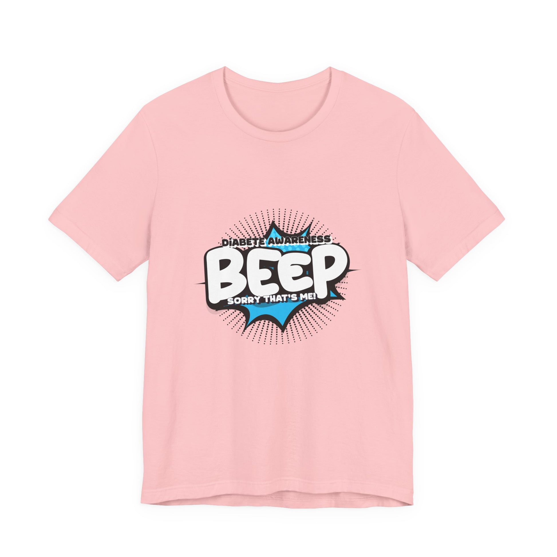 The Diabuddies Store BEEP - Sorry it's me! - Unisex Tee BEEP - Sorry it's me! - Unisex Tee: Always making an entrance? The delightful disruptor! Embrace the constant buzz of life in comfort and style! T-Shirts $30.27