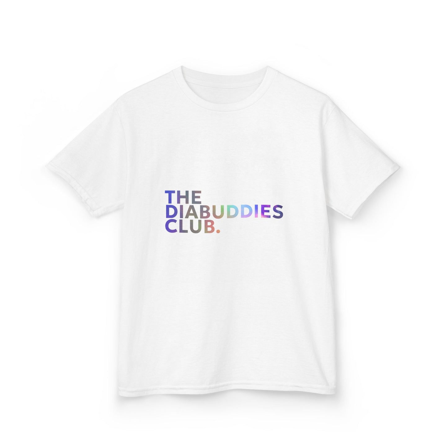 Colorful Diabuddies Club - Kids Tee The Diabuddies Store T-Shirts $19.22