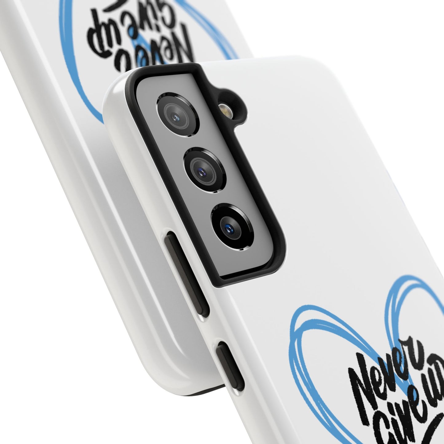 Never Give Up! - Tough Phone Case The Diabuddies Store Mobile Phone Cases $18.23