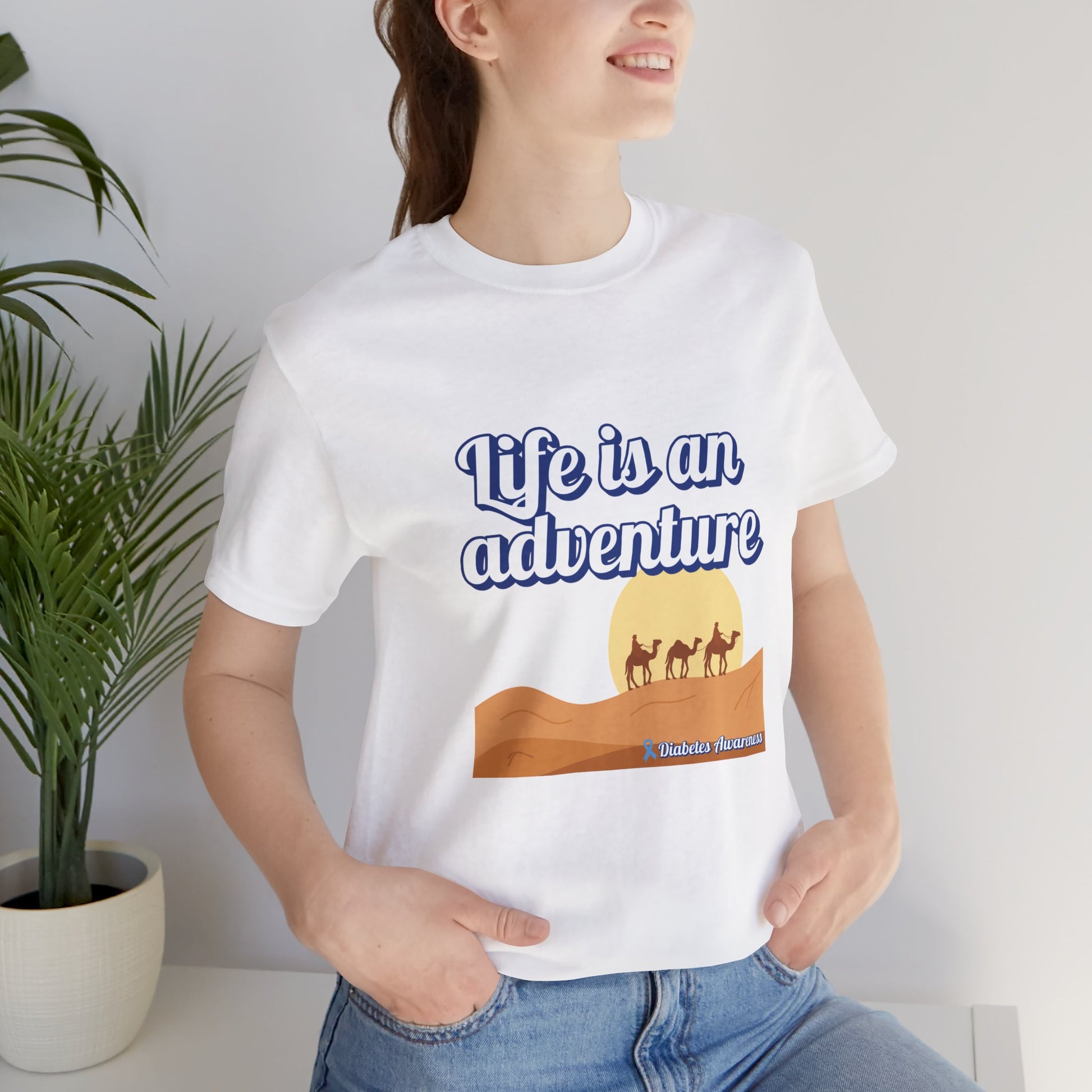 Life is an Adventure - Unisex Tee The Diabuddies Store T-Shirts $30.27